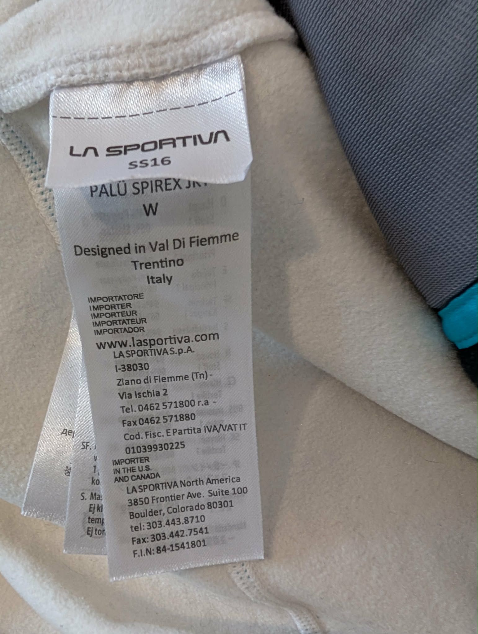 La Sportiva Women’s Palu Spirex Jacket.