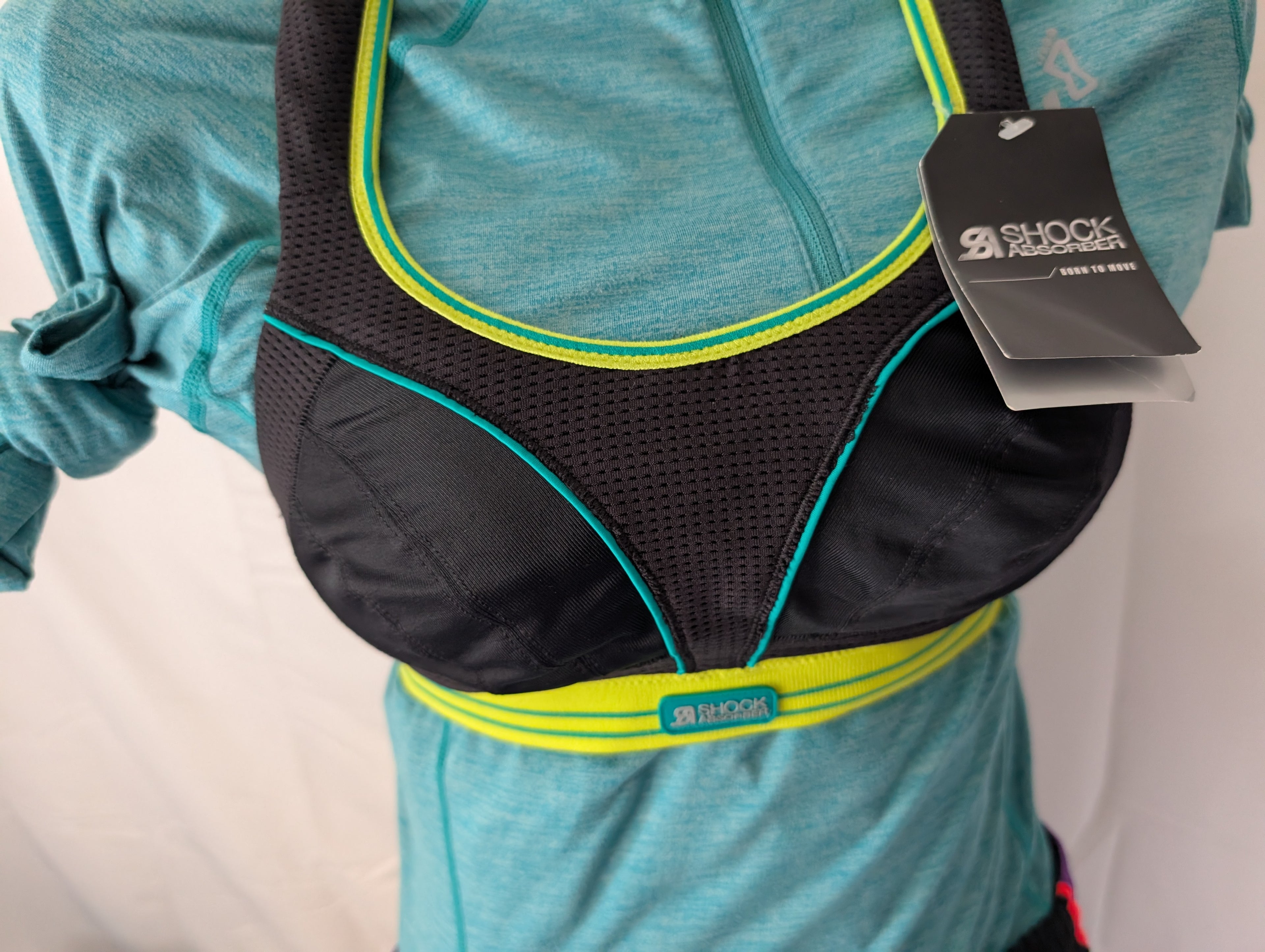 Brand New with Tags, Shock absorber sports bra, size 32 B.