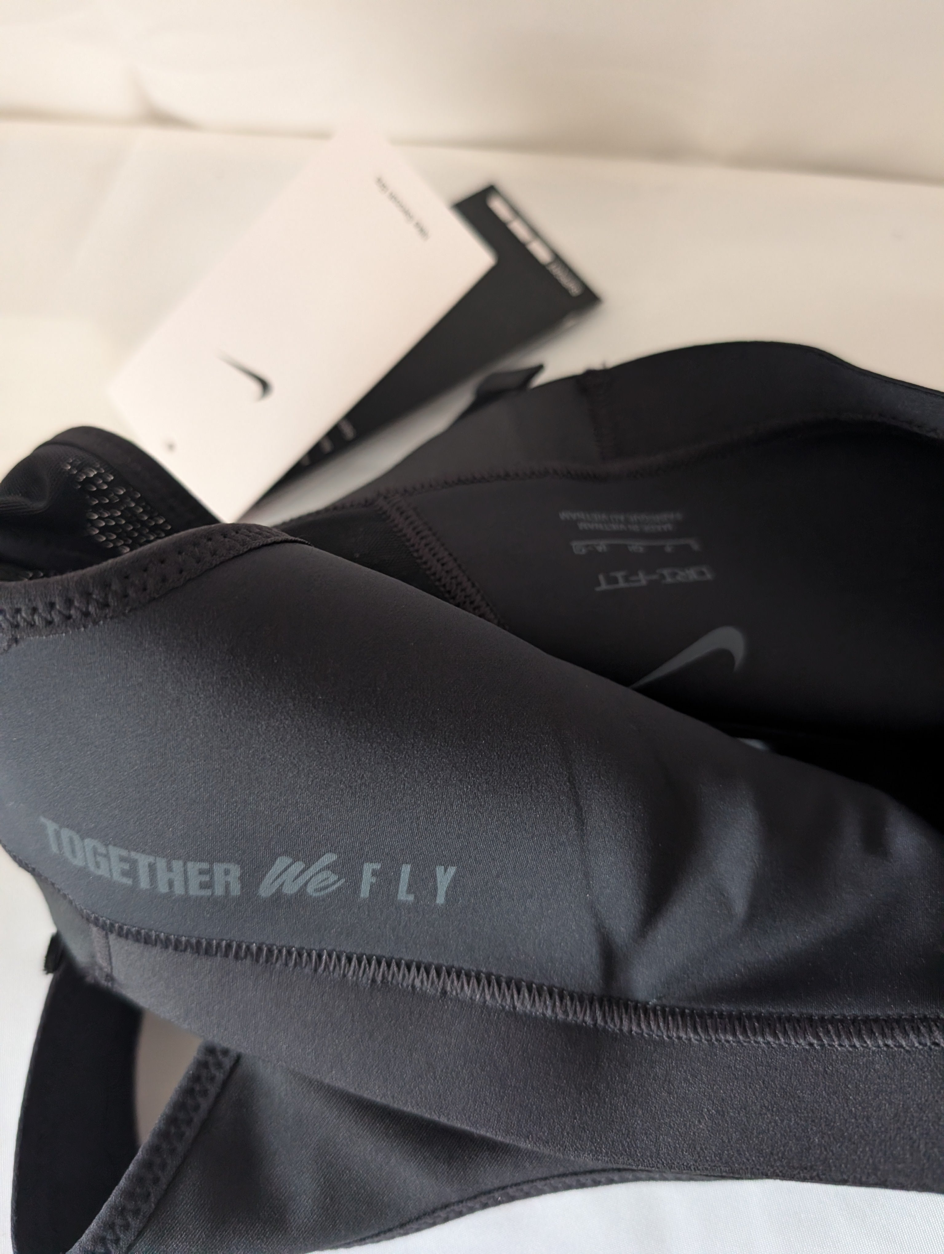Nike Sports Bra, Dri-Fit Swoosh Fly, Size S (A-C)