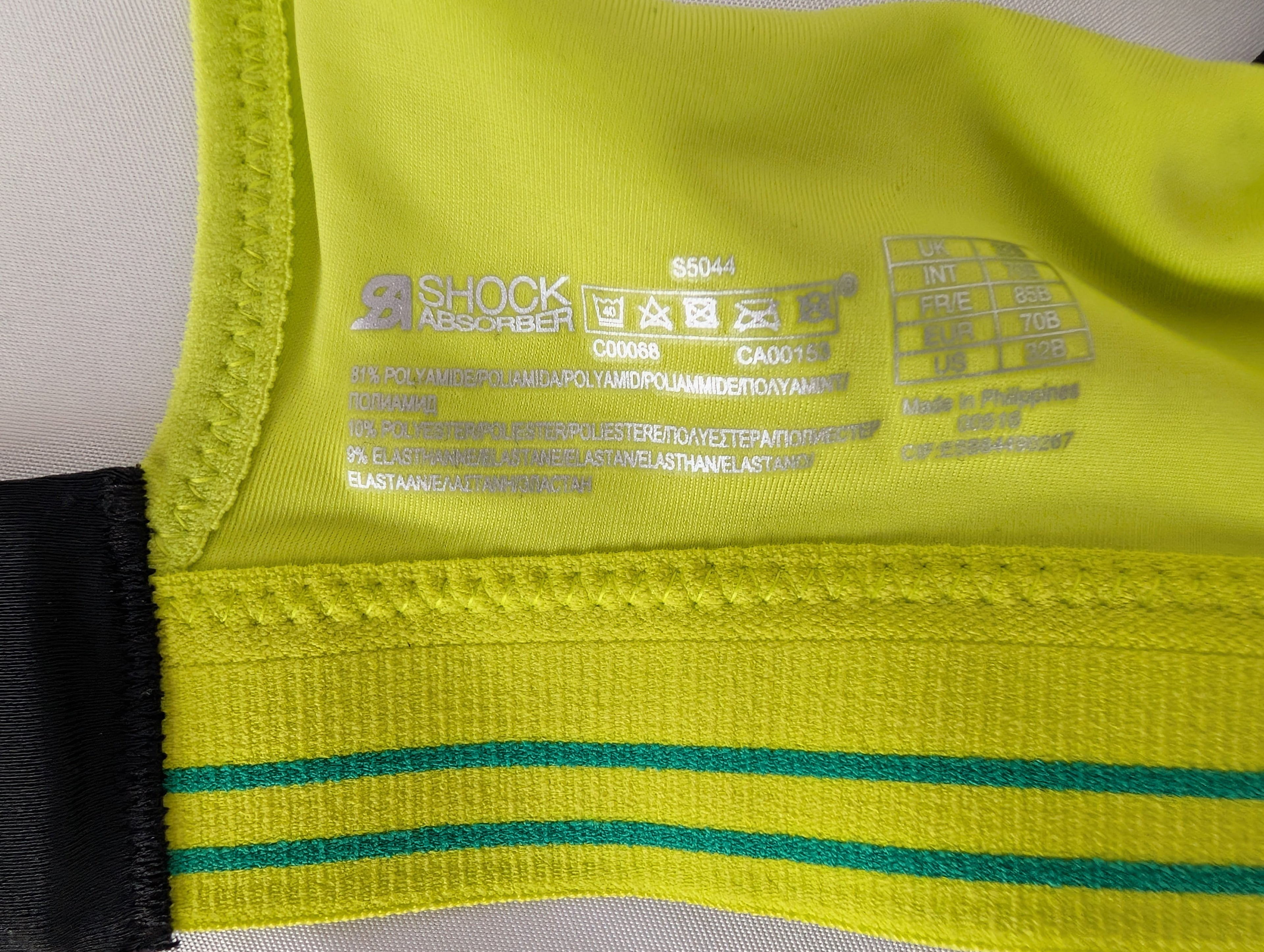 Brand New with Tags, Shock absorber sports bra, size 32 B.