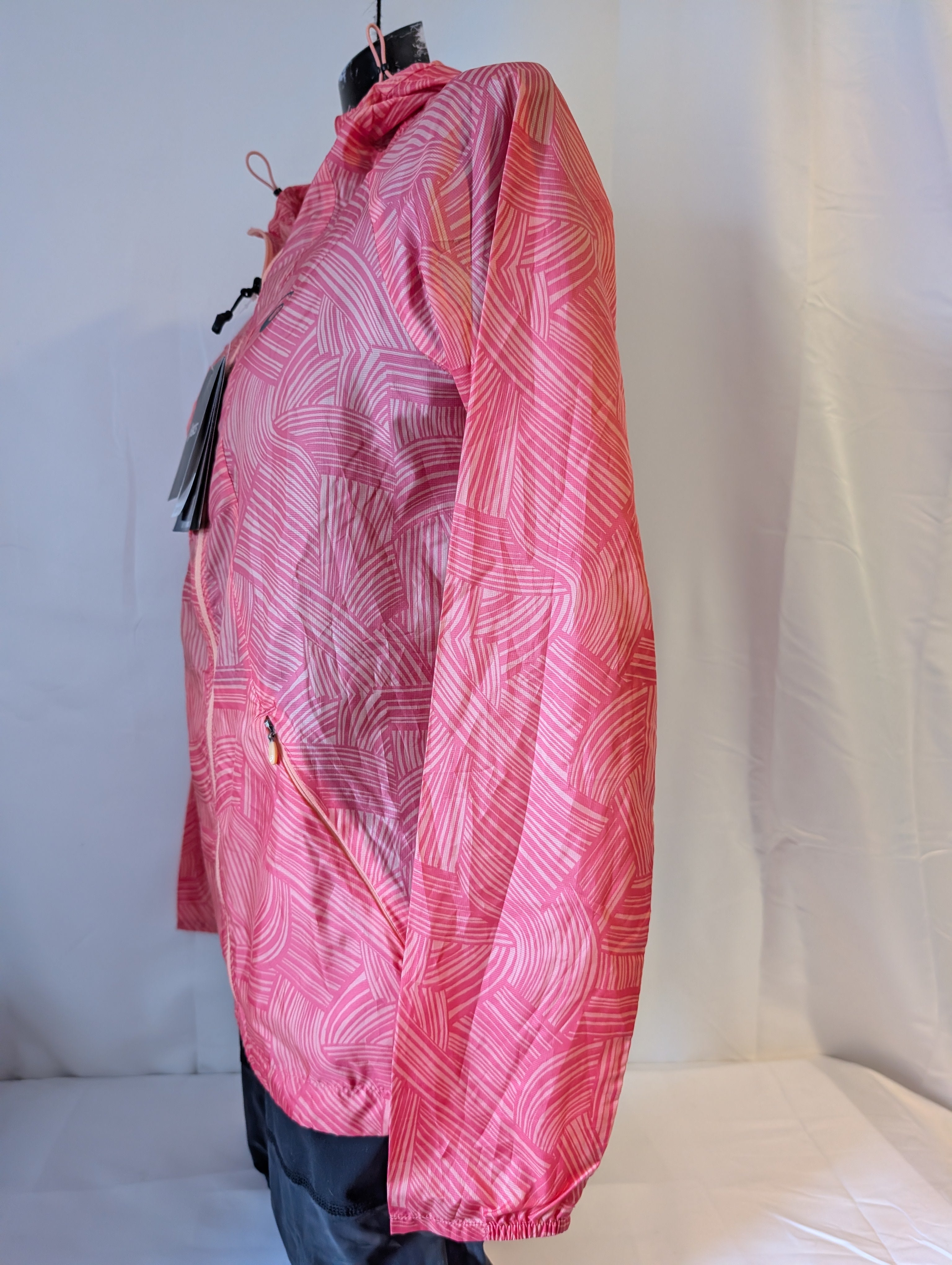 Asics, FuzeX womens running jacket, Peach, Size S (Ref. CJ0016)