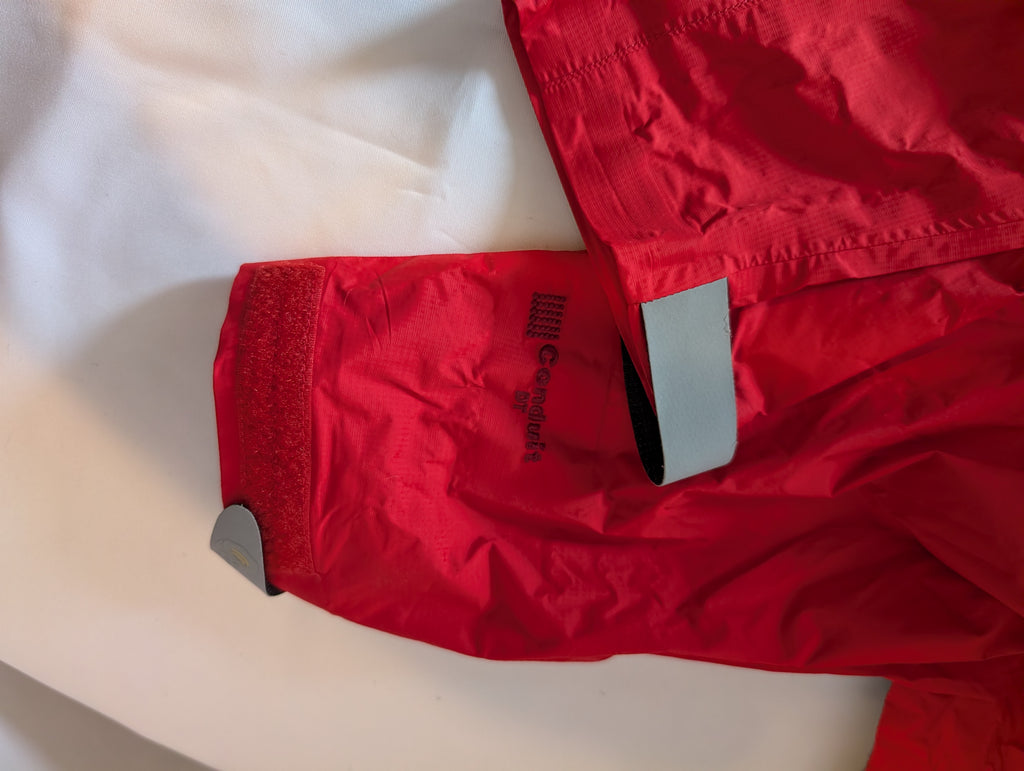 Mountain Hardwear, Cohesion /Conduit DT hardshell; women’s Jacket, Red,&nbsp; Size M,