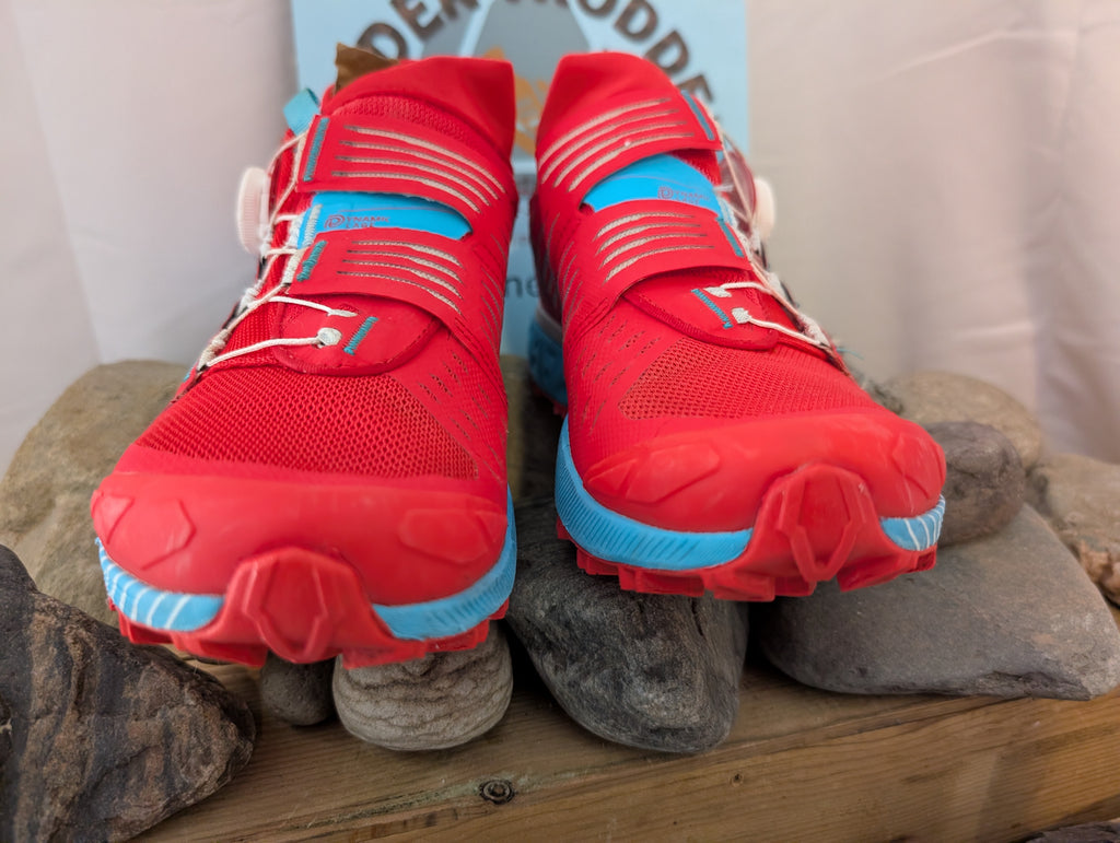 La Sportiva, Cyclon, Trail running shoes, Red, Blue, Size 5 (38) F0095