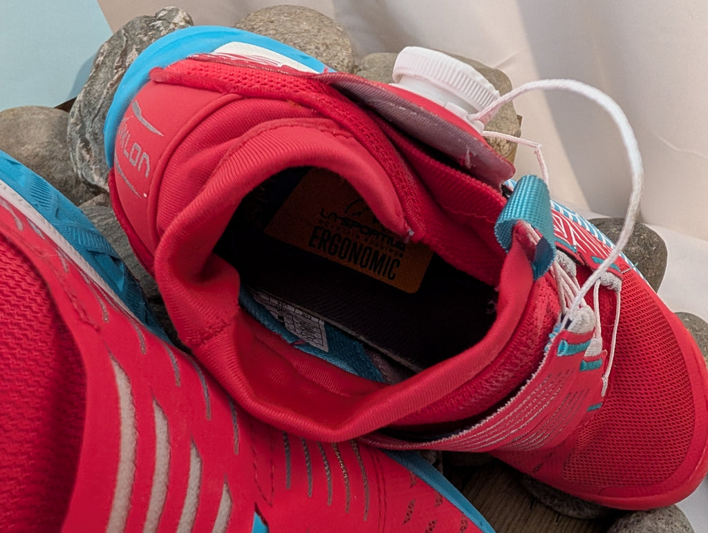 La Sportiva, Cyclon, Trail running shoes, Red, Blue, Size 5 (38) F0095
