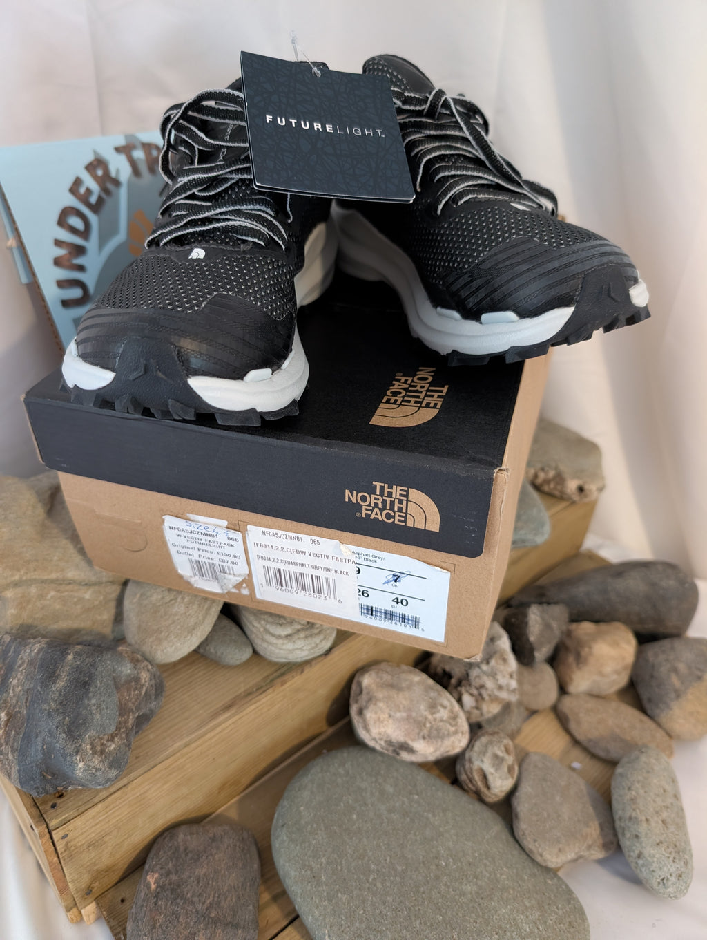 The North Face, Vectiv Fastpack Futurelight, Hiking FastPacking shoes, Size 4.5 (F0099)