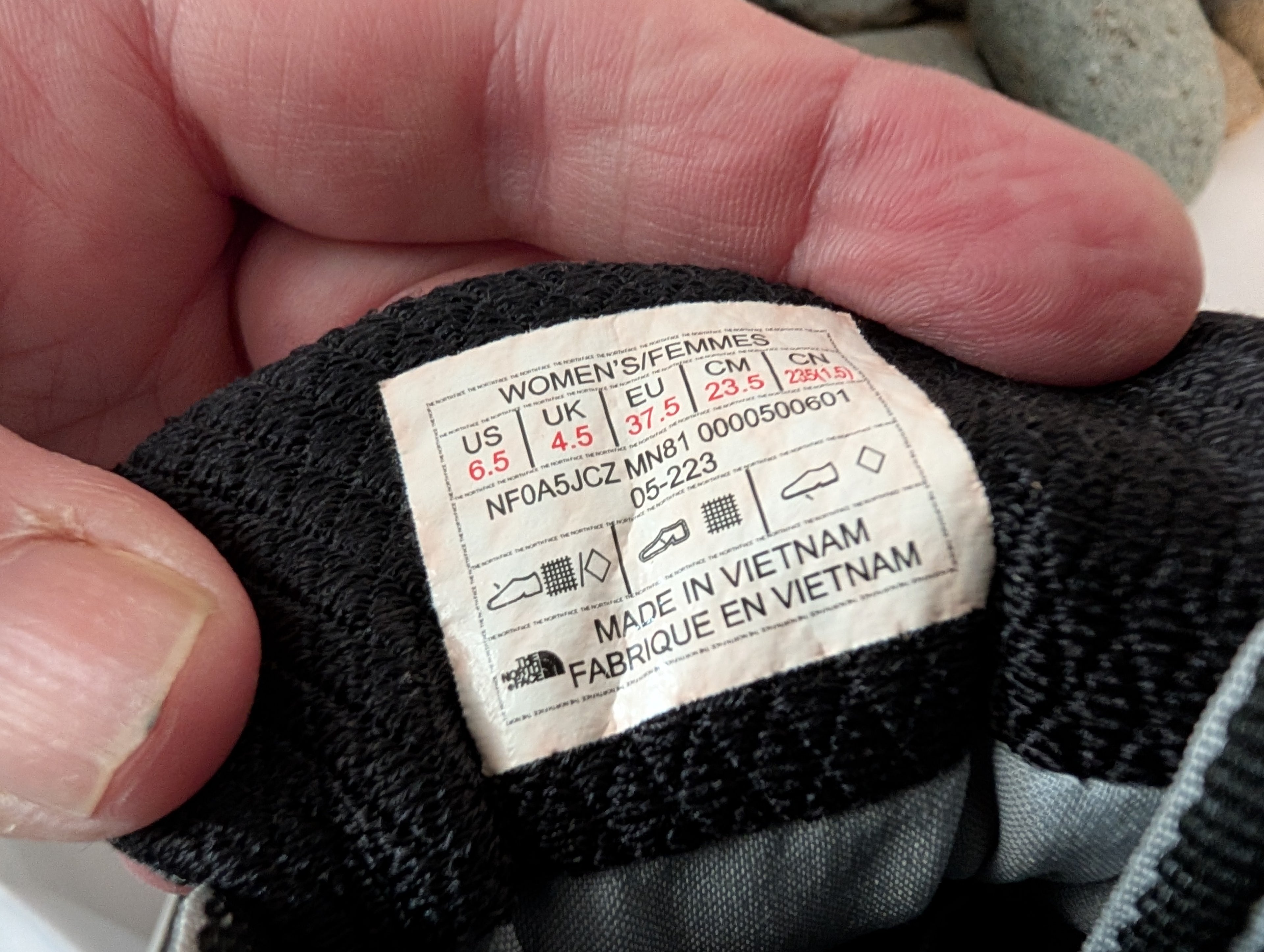 The North Face, Vectiv Fastpack Futurelight, Hiking FastPacking shoes, Size 4.5 (F0099)