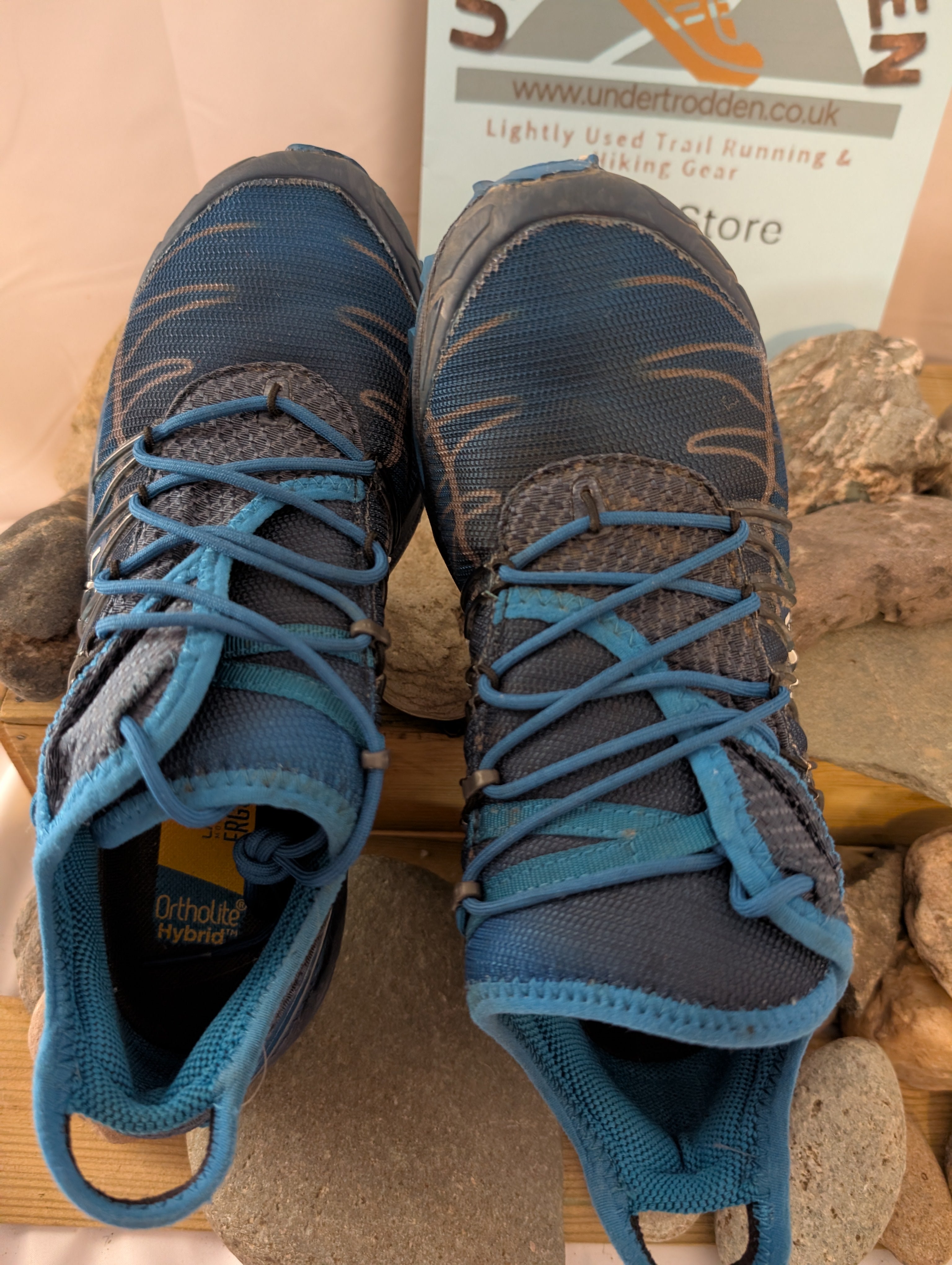 La Sportiva, Mutant, Trail running shoes, Dark Blue (size 6.5) (Ref.F0100)