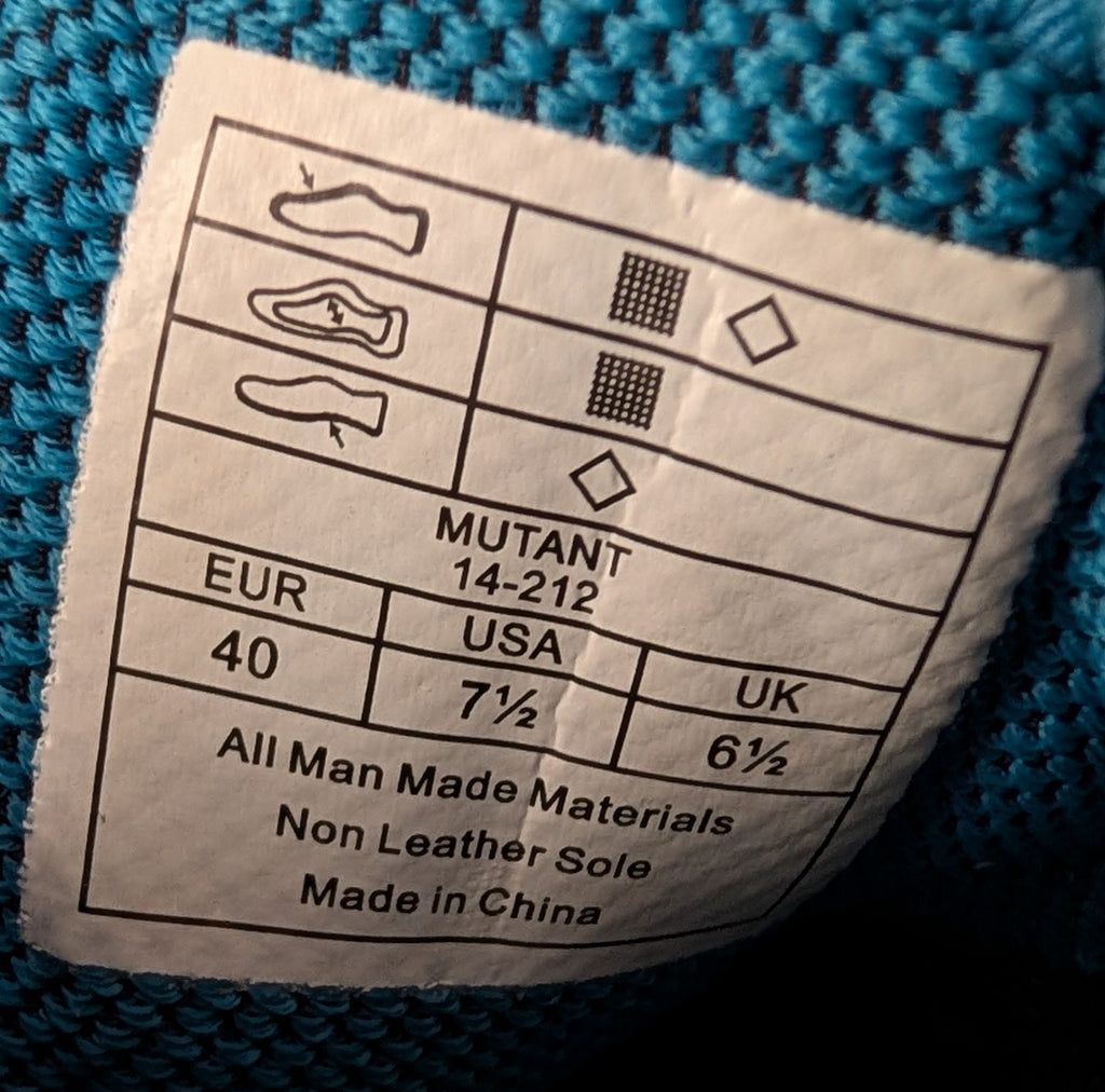 La Sportiva, Mutant, Trail running shoes, Dark Blue (size 6.5) (Ref.F0100)