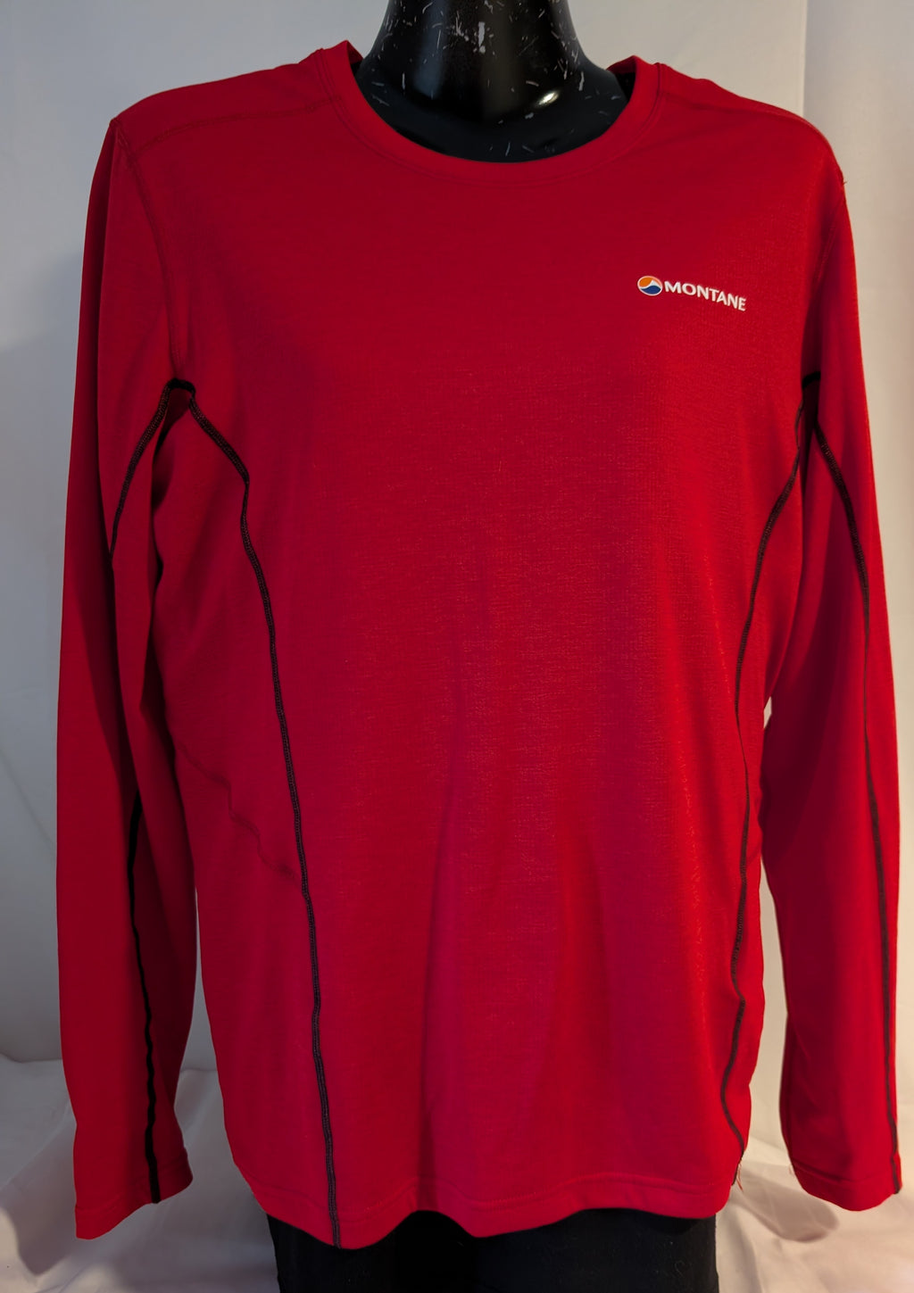Montane, Dart, Men’s long-sleeved top, Red, size M, CT0008
