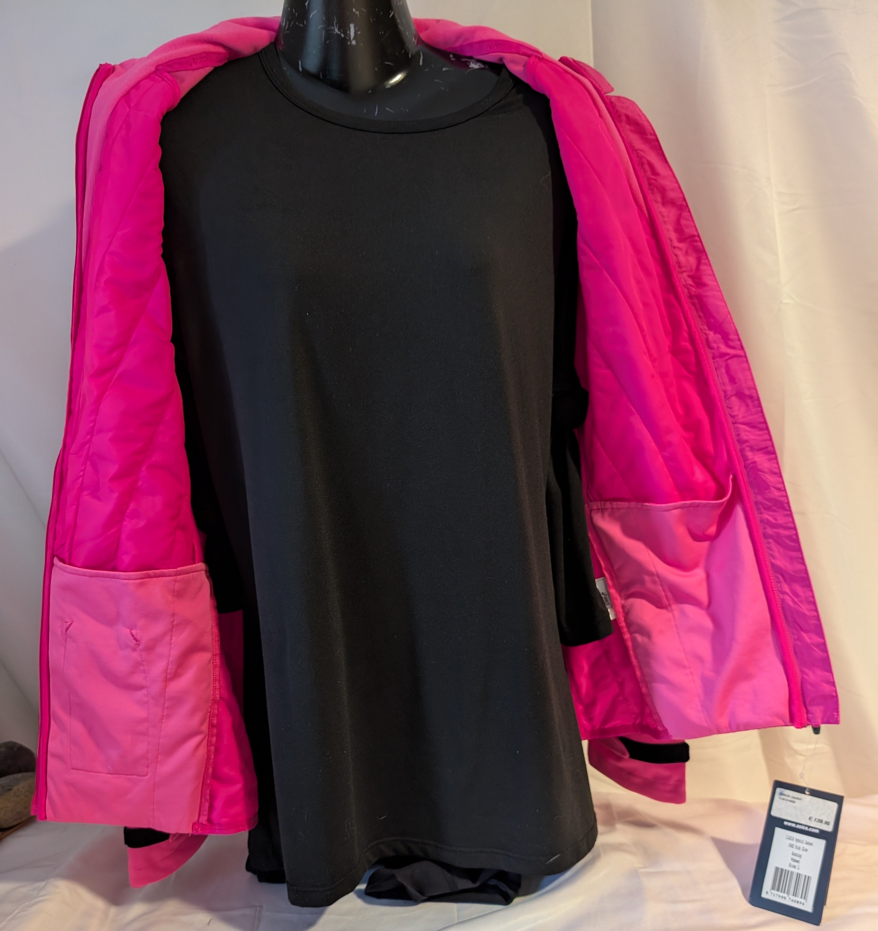 Asics, Speed Hybrid Women’s Jacket; BNWT, Pink, Size L, CJ0033