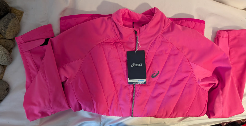 Asics, Speed Hybrid Women’s Jacket; BNWT, Pink, Size L, CJ0033