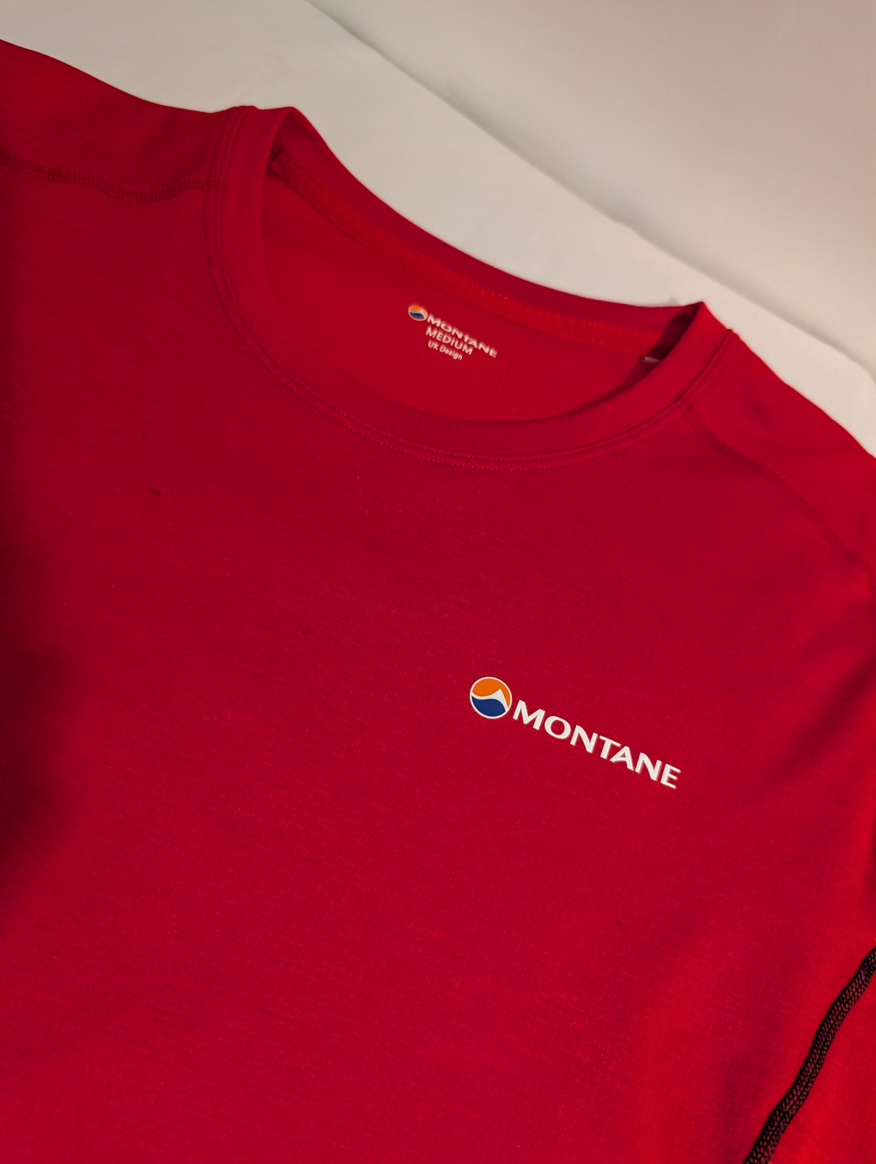 Montane, Dart, Men’s long-sleeved top, Red, size M, CT0008