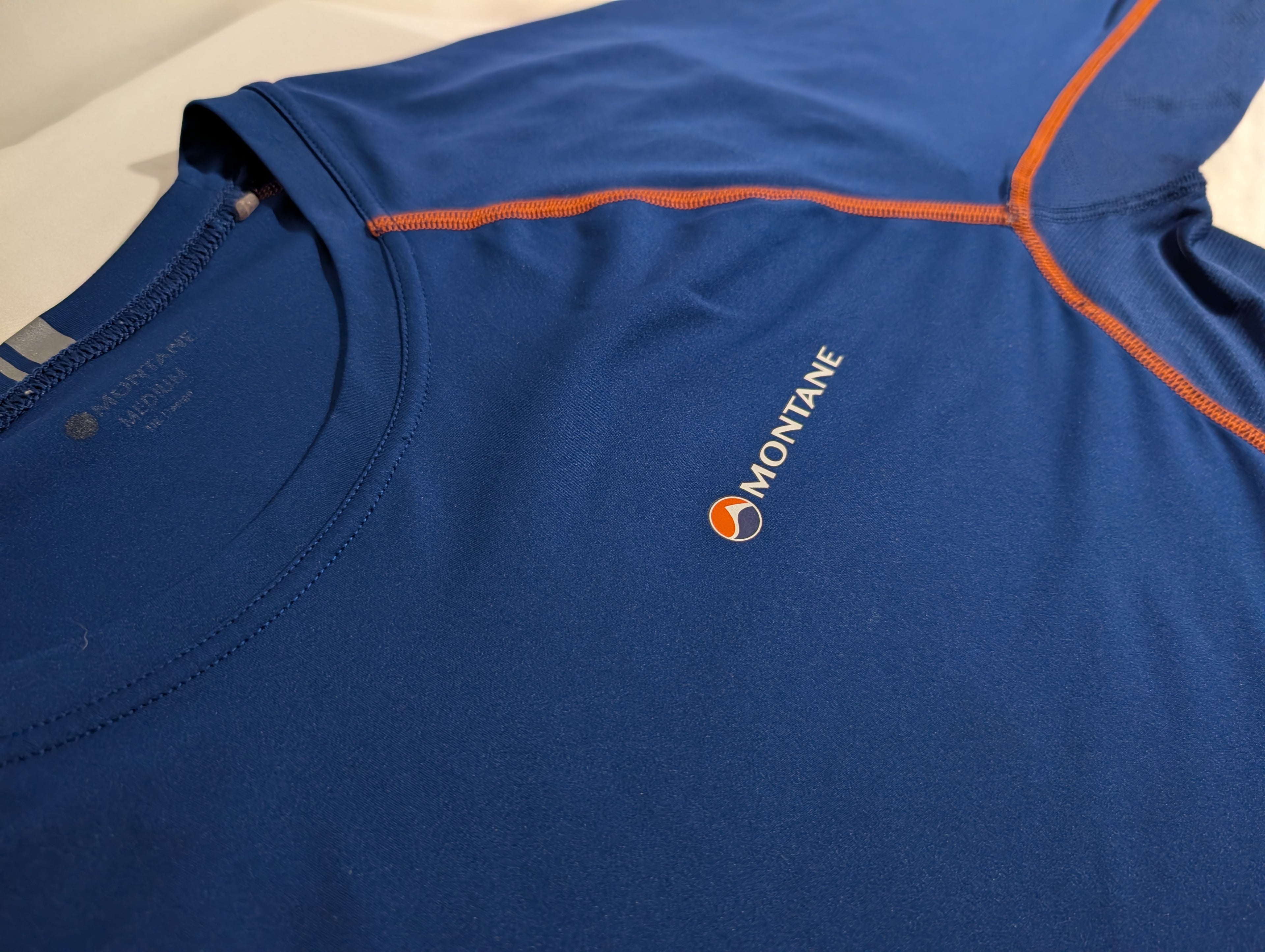 Montane, Dart, Men’s long-sleeved top, Blue, size M, CT0009.