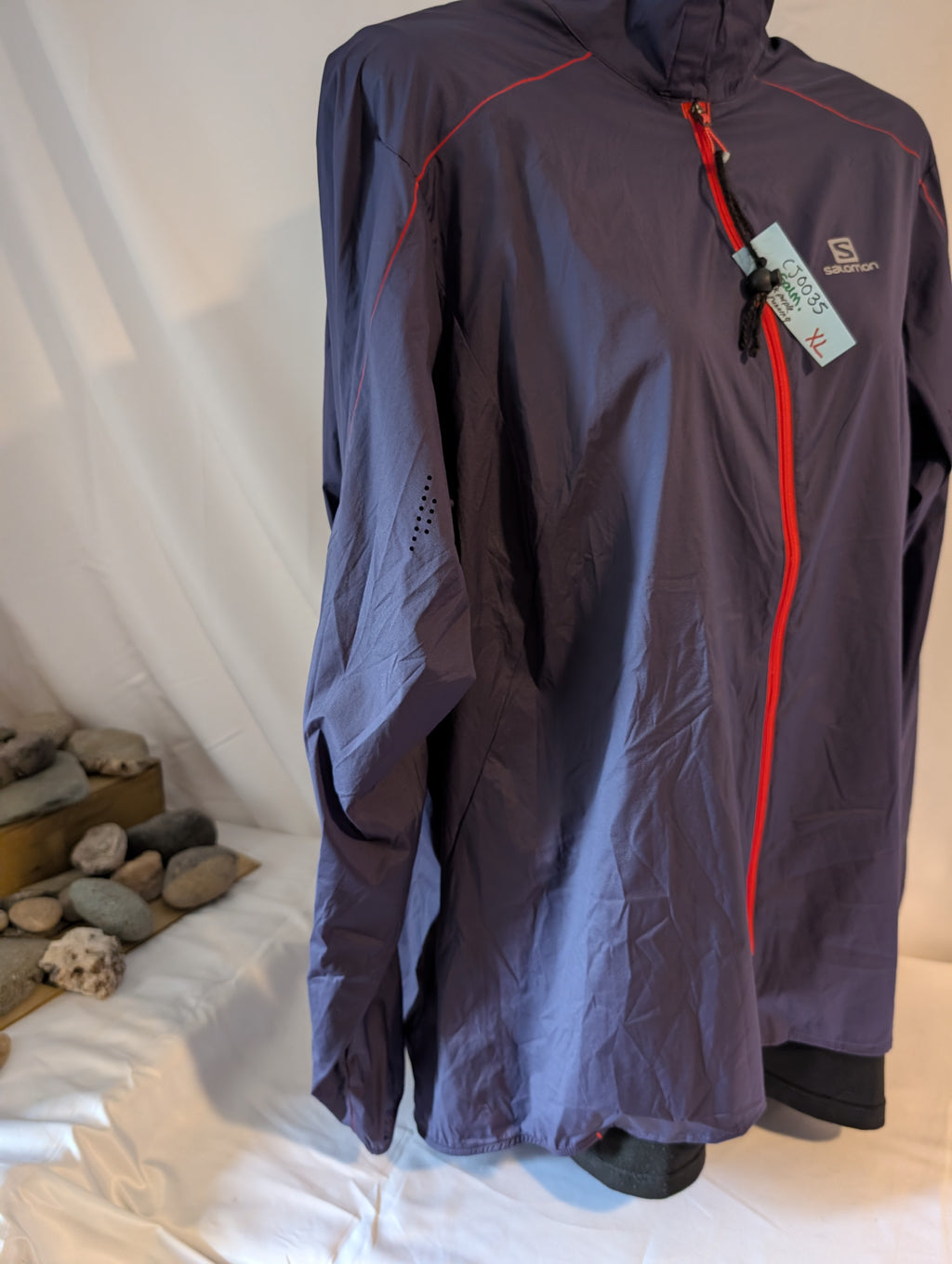 Salomon, S-Lab Light Running Jacket, Purple, Size XL, ♂ (CJ0035)