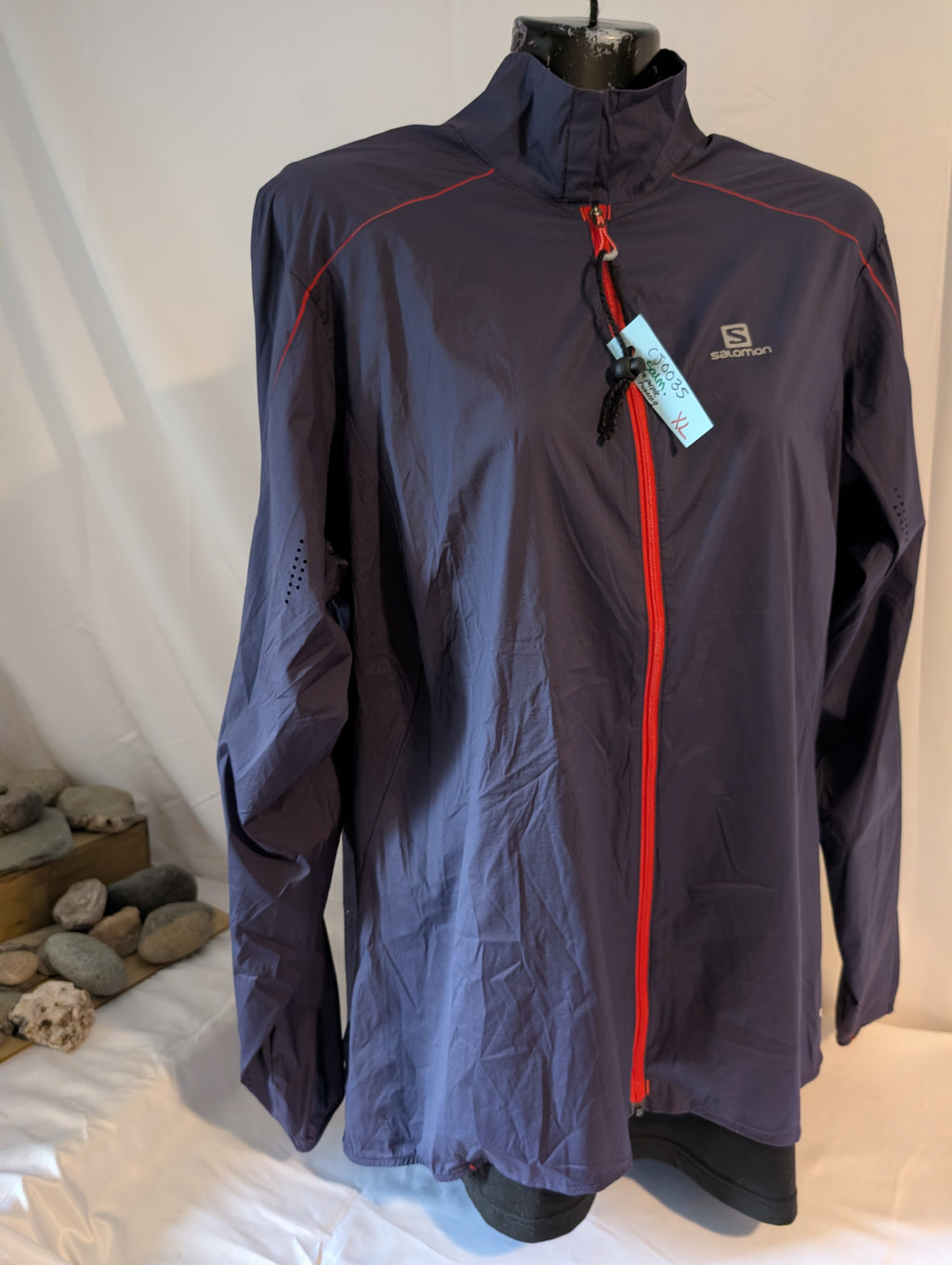 Salomon, S-Lab Light Running Jacket, Purple, Size XL, ♂ (CJ0035)