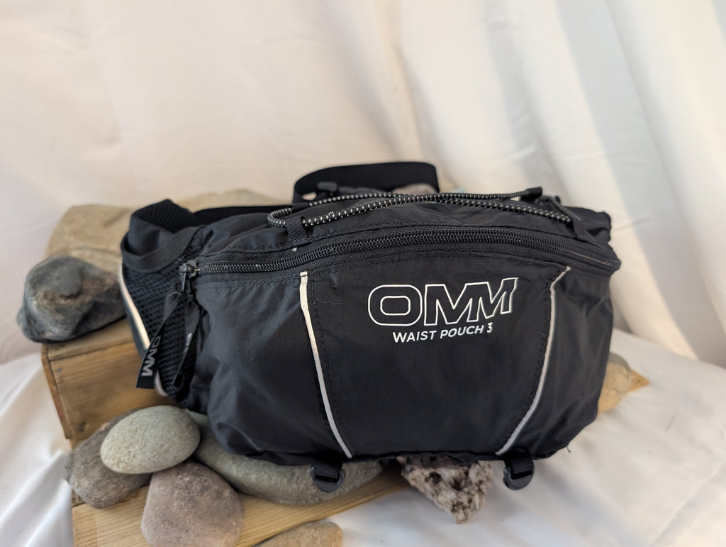 OMM, OMM WaistBelt 3, Unisex, Black and White (AH0010)