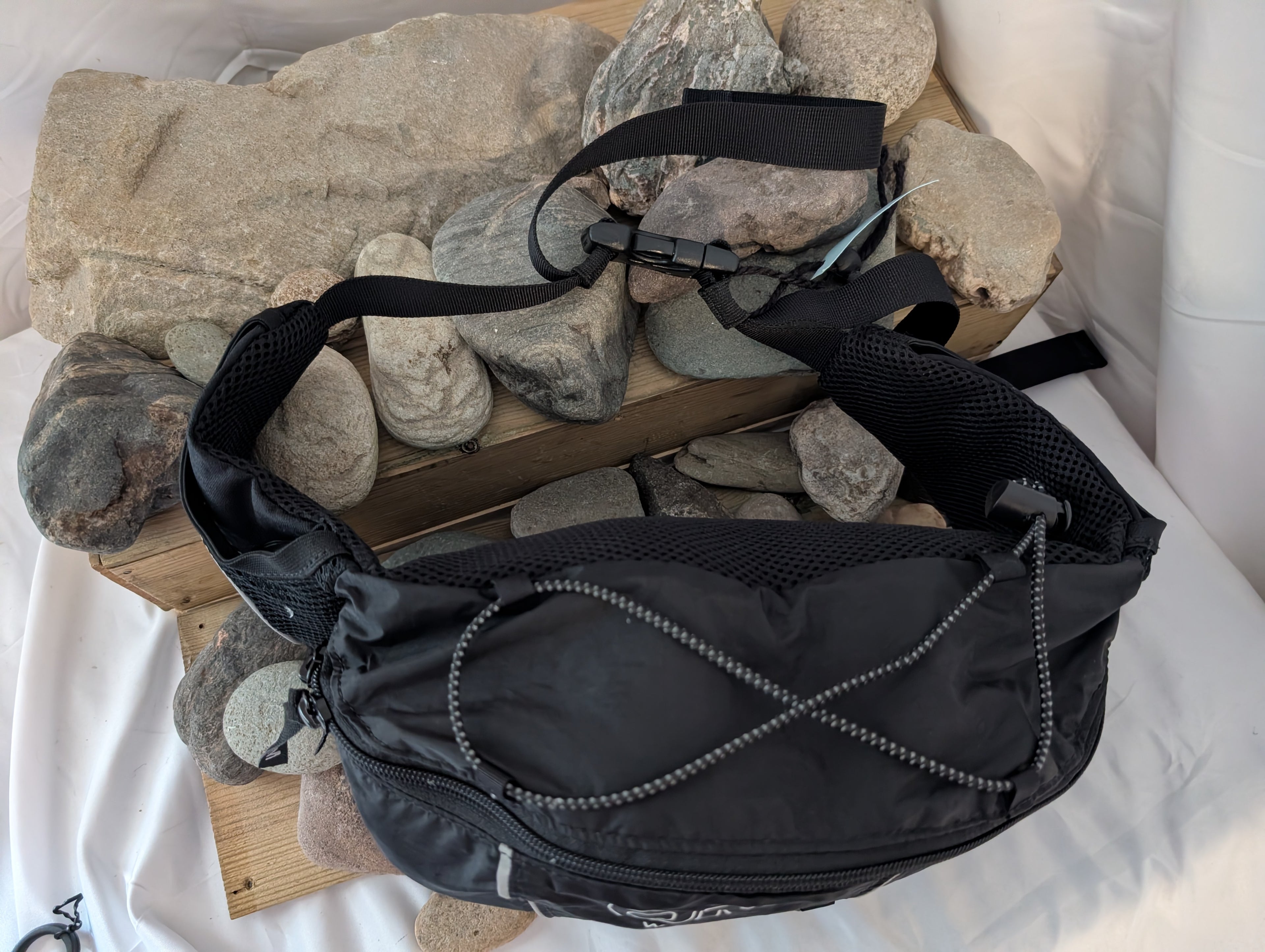 OMM, OMM WaistBelt 3, Unisex, Black and White (AH0010)