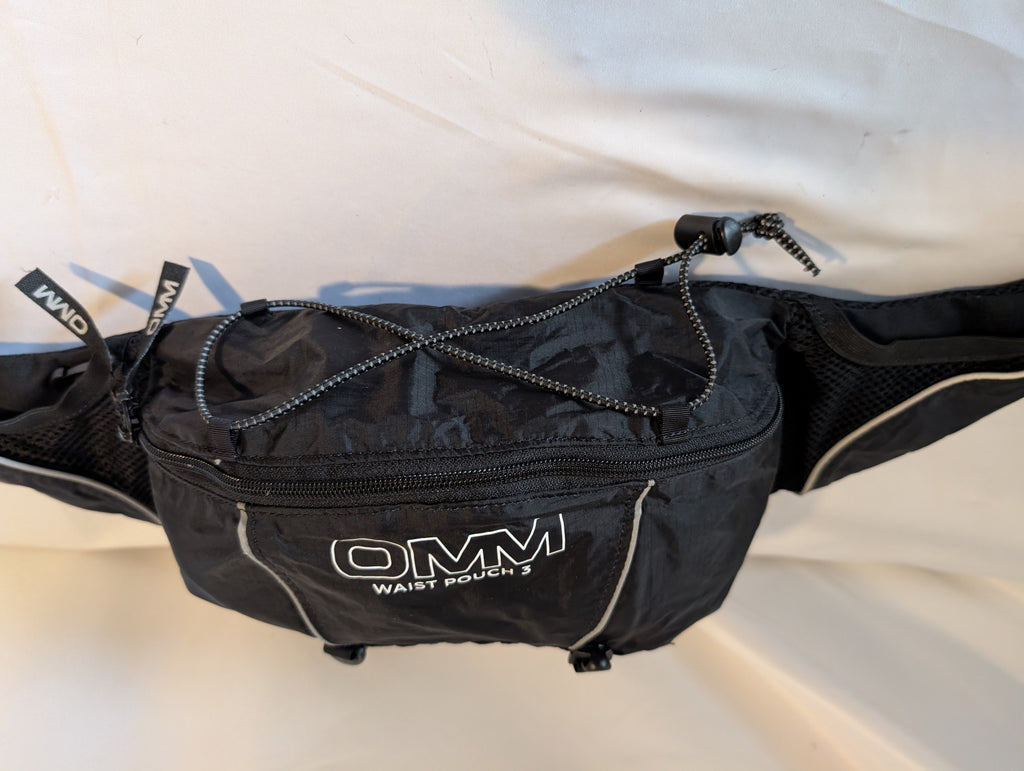 OMM, OMM WaistBelt 3, Unisex, Black and White (AH0010)