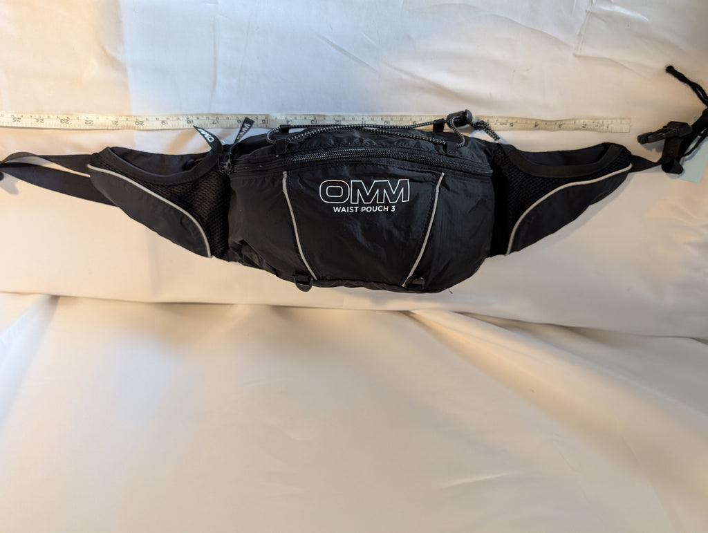 OMM, OMM WaistBelt 3, Unisex, Black and White (AH0010)