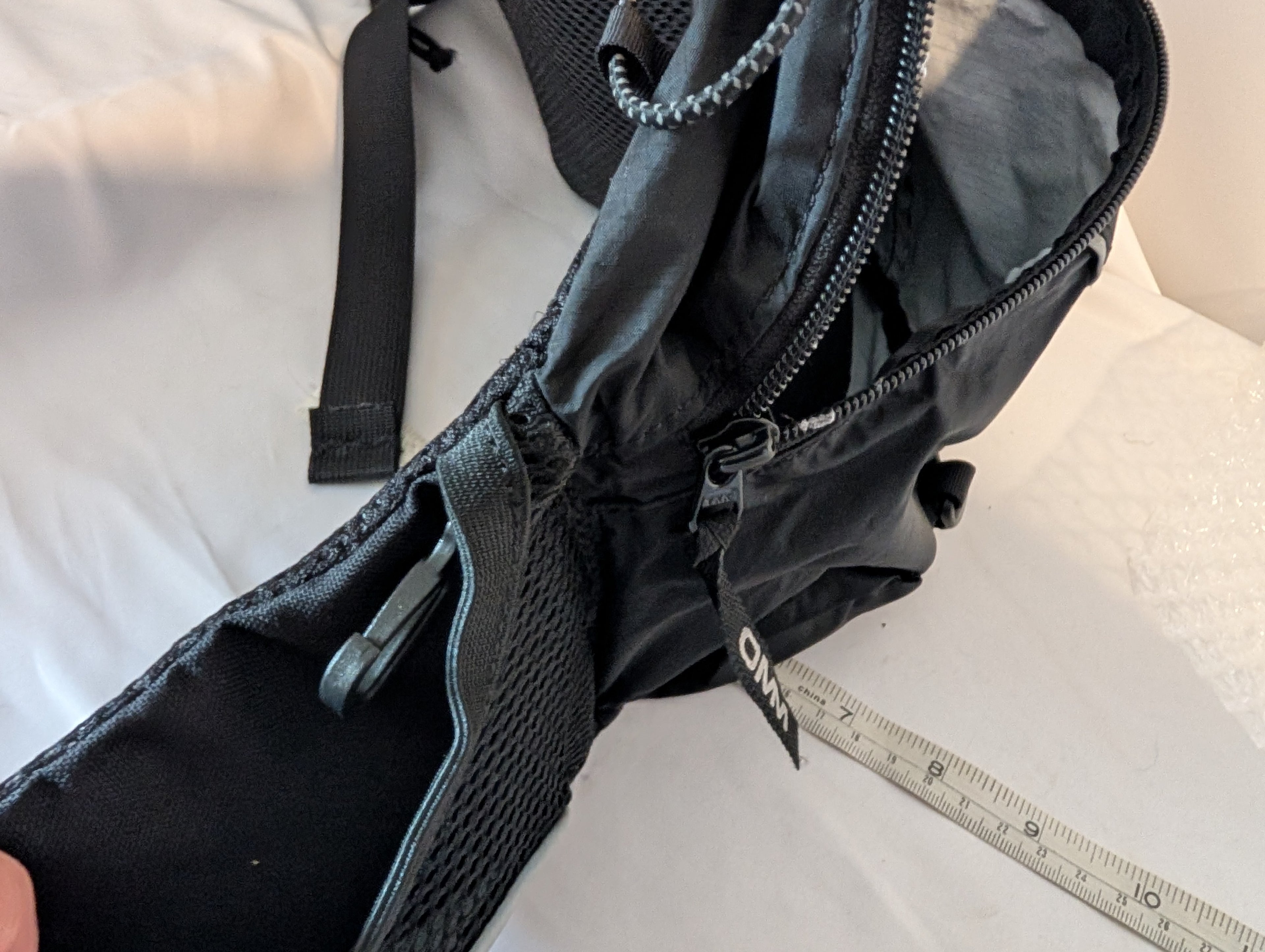 OMM, OMM WaistBelt 3, Unisex, Black and White (AH0010)