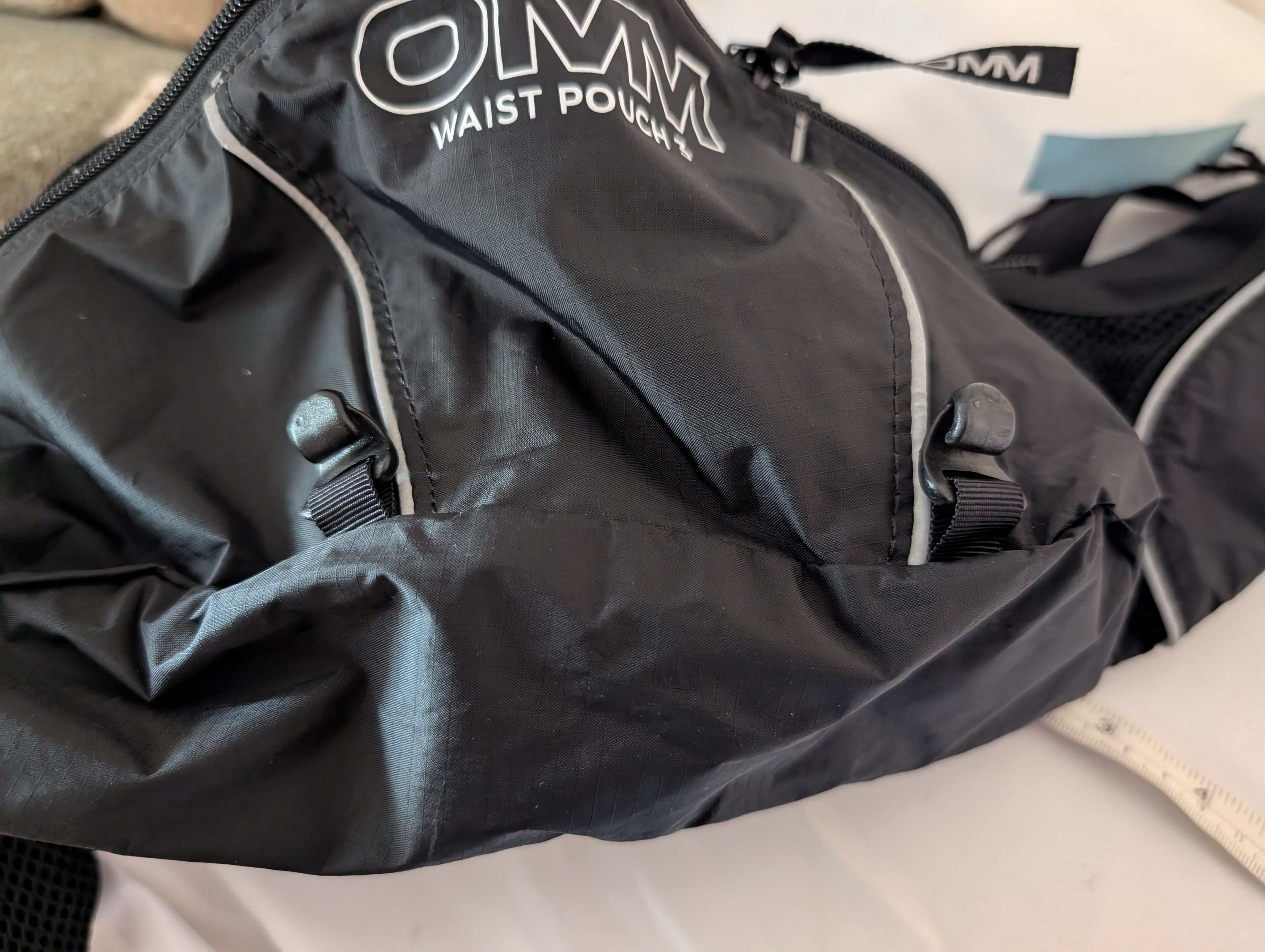 OMM, OMM WaistBelt 3, Unisex, Black and White (AH0010)