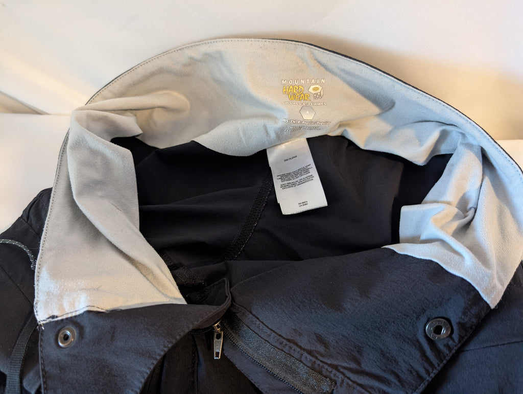 Mountain Hardwear, Zip-off Black Hiking pants, Women's Size US 4R (UK size 8-10) #CP0017