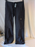 Mountain Hardwear, Zip-off Black Hiking pants, Women's Size US 4R (UK size 8-10) #CP0017