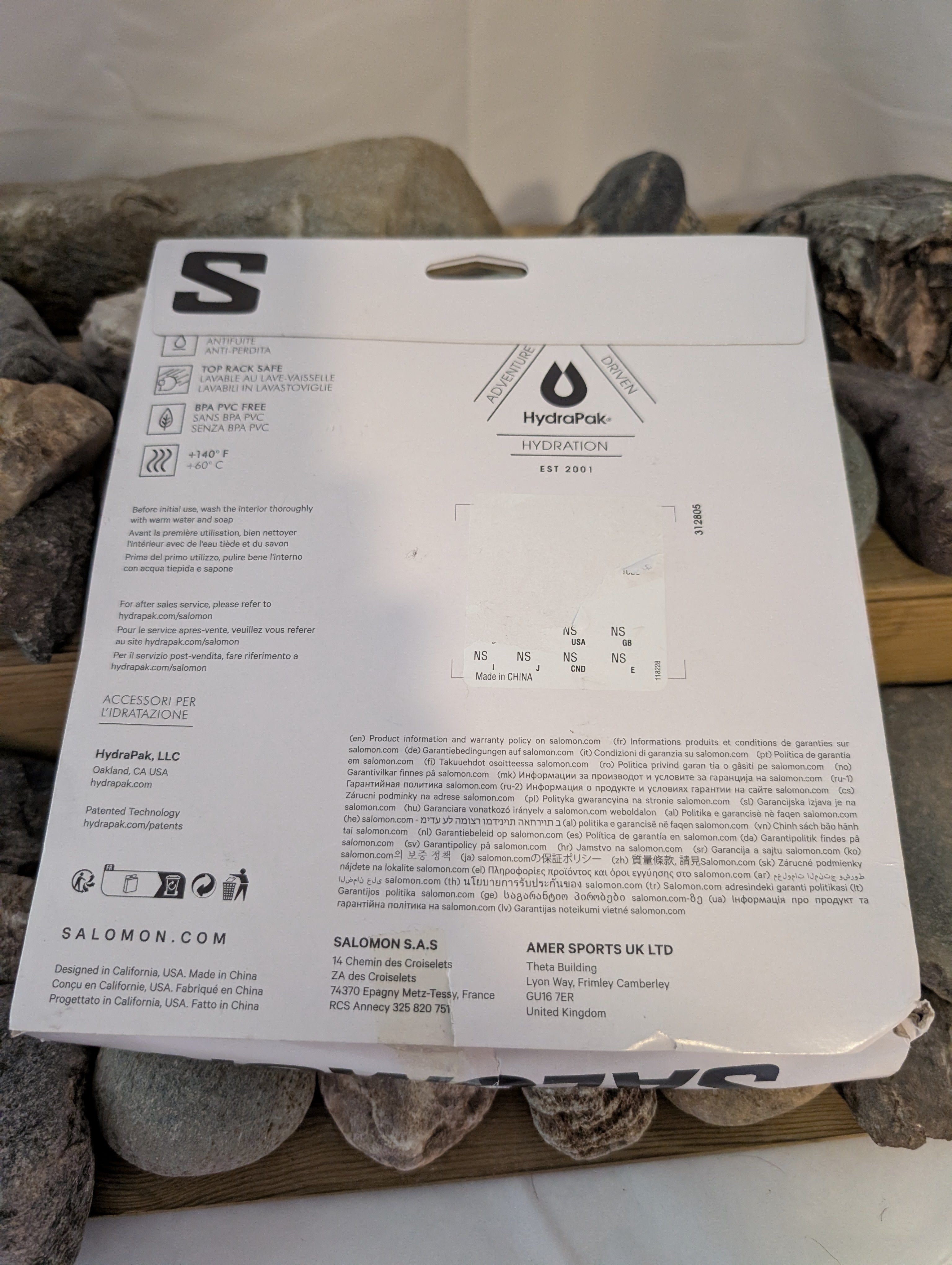 Salomon Soft Bladder Tube BNWB (AH0012)