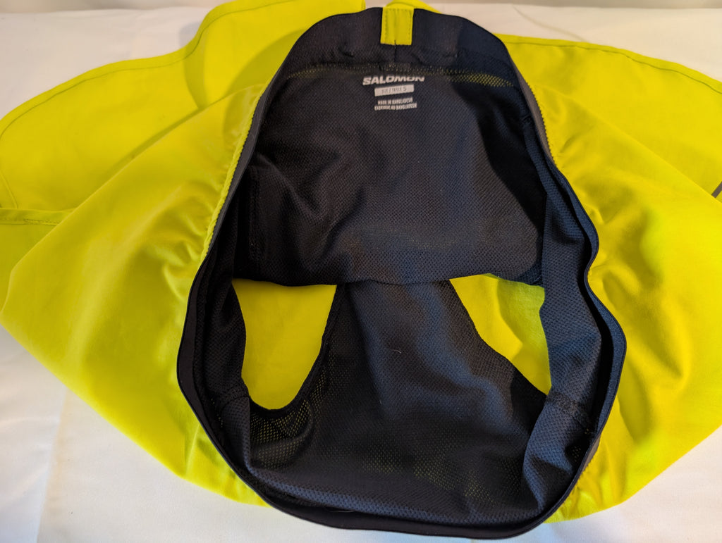 Salomon Cross 3~ women's running shorts, Yellow,  size S, (CS0015)