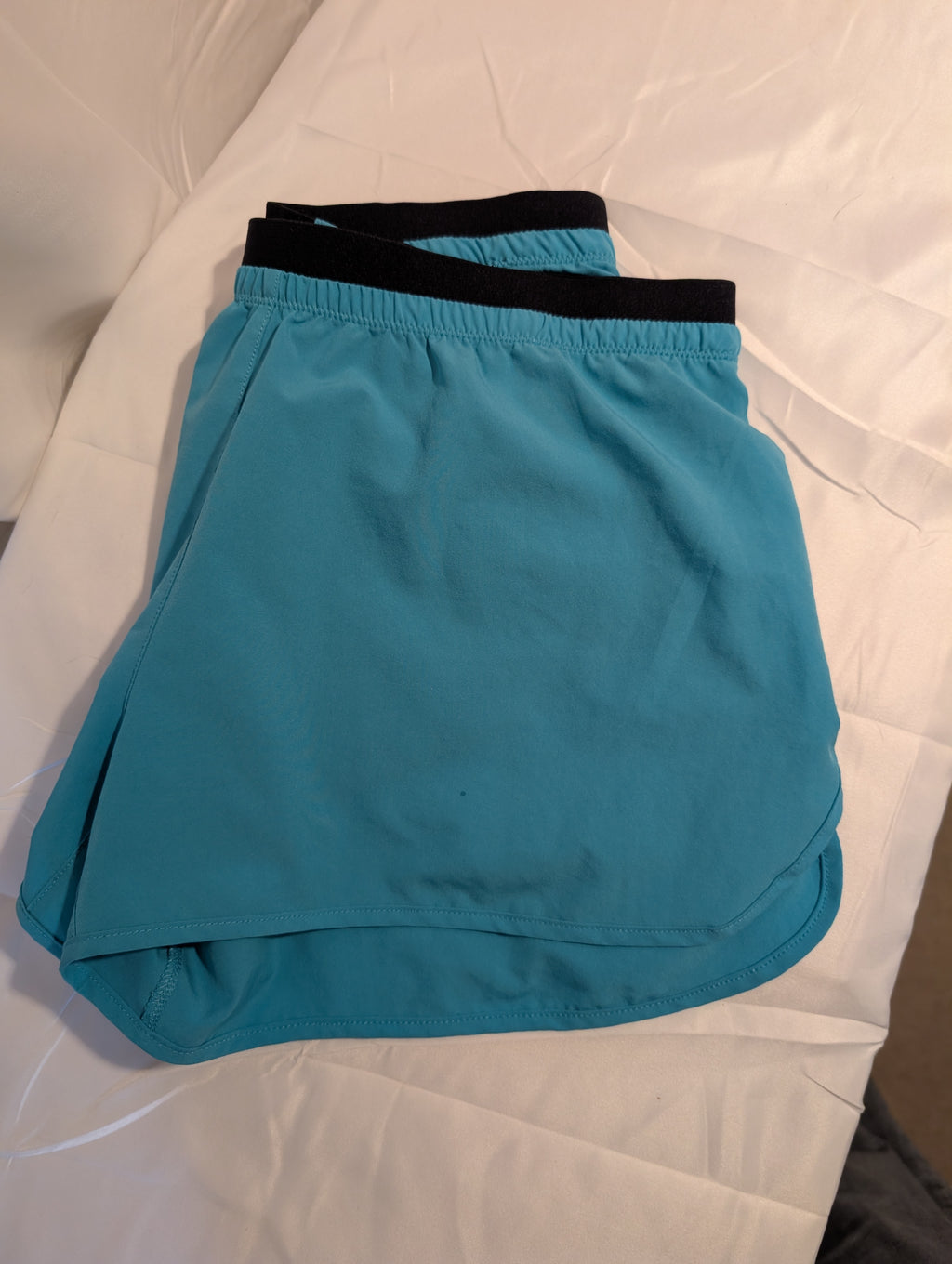 Salomon Cross 3~ women's running shorts, Turqoise,  size S, (CS0016)