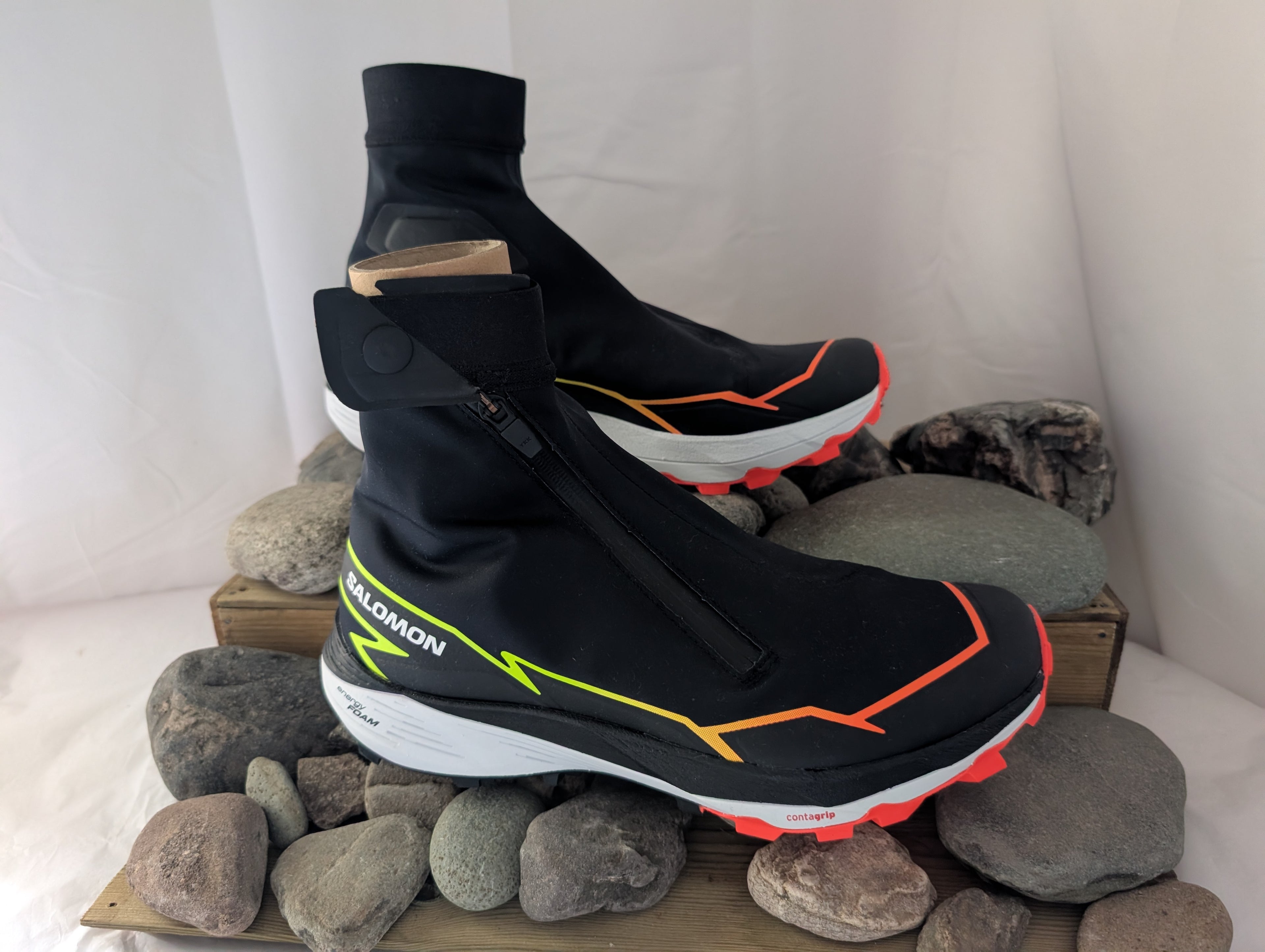 Salomon Winter Cross spikes, Trail Running, Mens, size 9, BNWT (F0118)