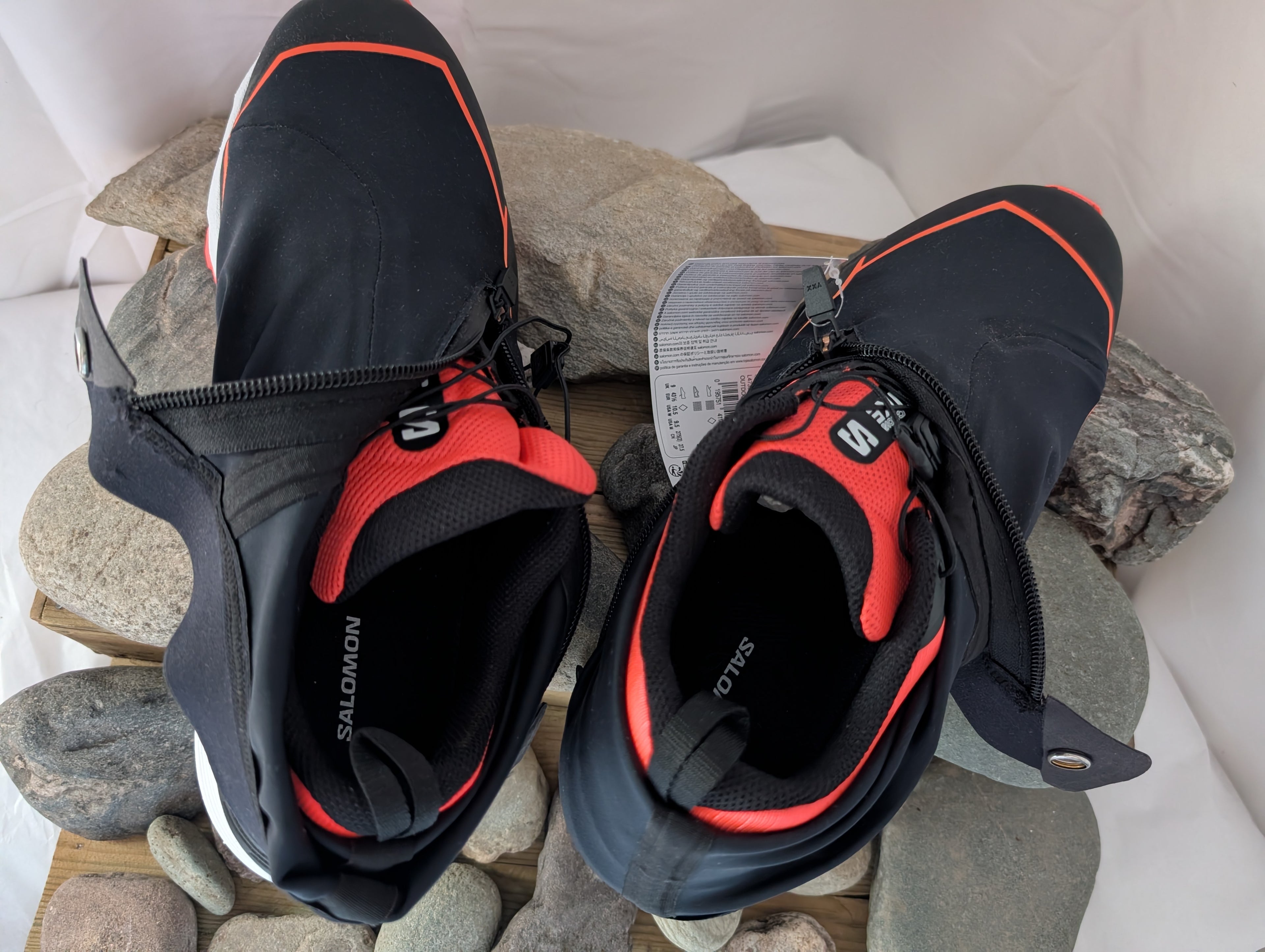 Salomon Winter Cross spikes, Trail Running, Mens, size 9, BNWT (F0118)