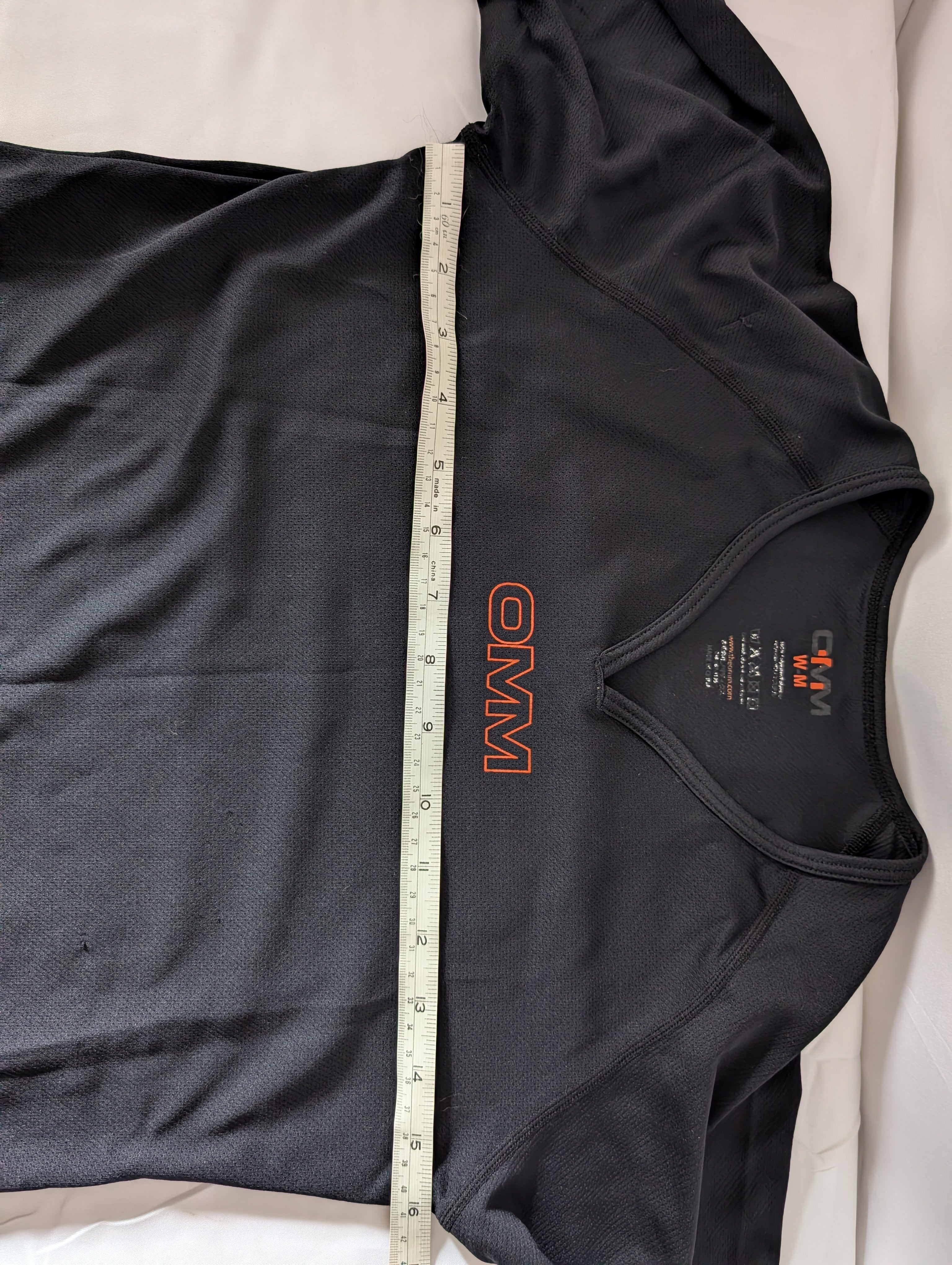 OMM, Bearing Tee long-sleeved excercise top, size M (CT0013)