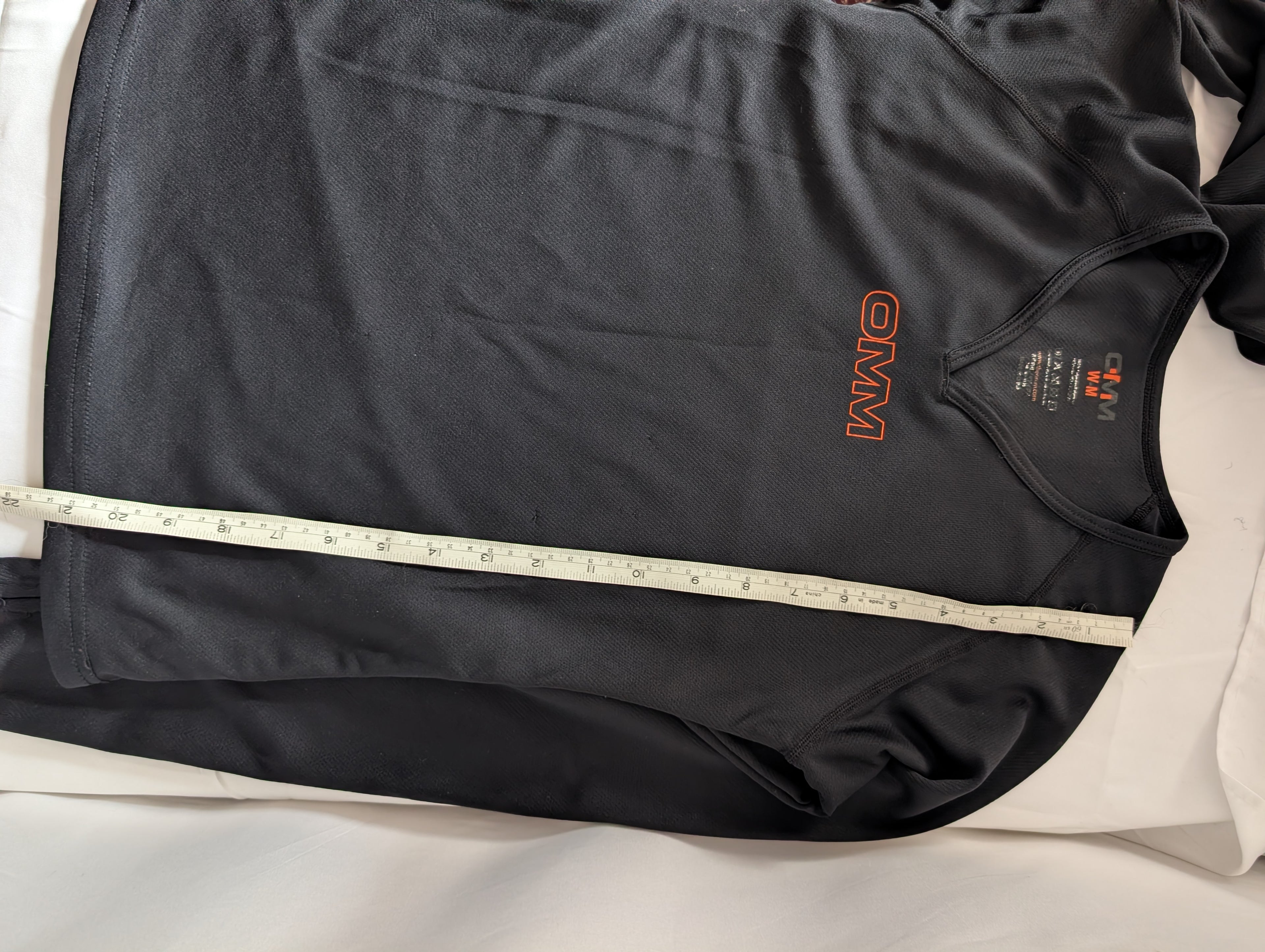 OMM, Bearing Tee long-sleeved excercise top, size M (CT0013)