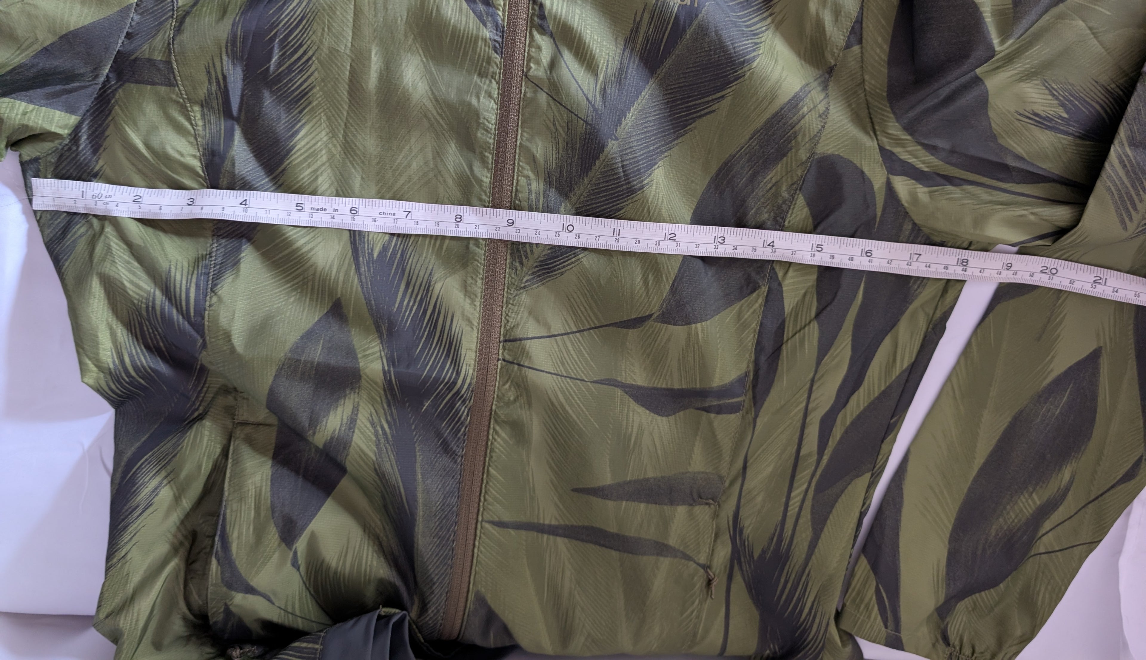 Salomon, Agile Wind Print, women's running jacket, size s (CJ0043).
