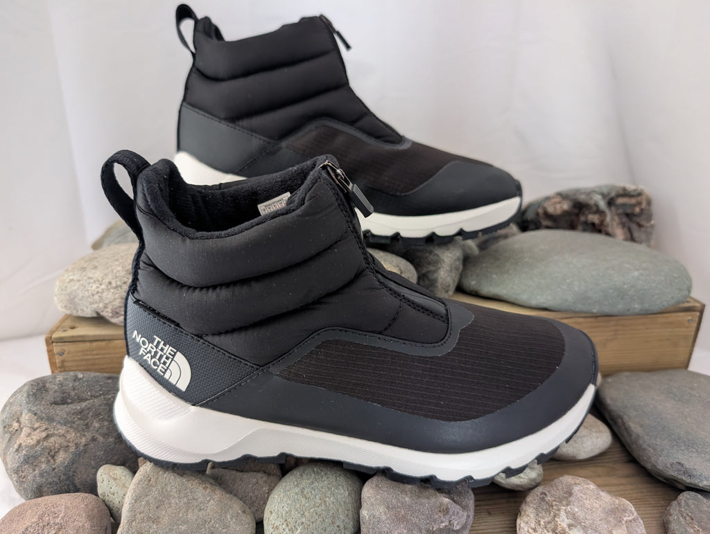 North Face,  Thermoball Progressive zip snow boots, women's size 4 (F0122)