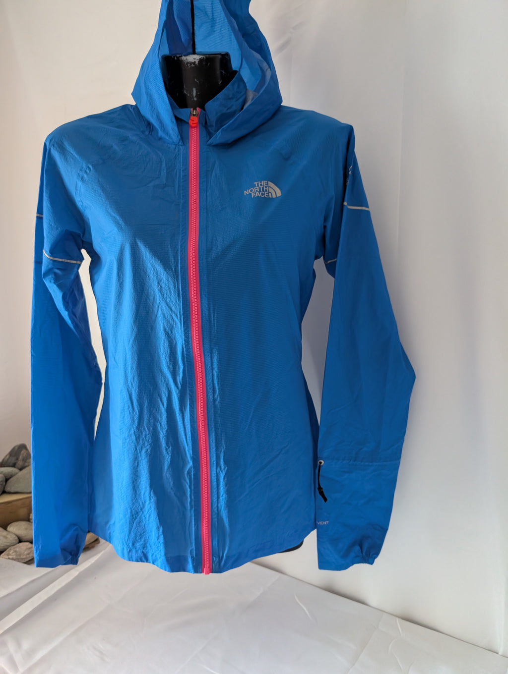 The North Face, Flight Series 'Storm Stow', women's WP trail running jacket, size S (CJ0046)