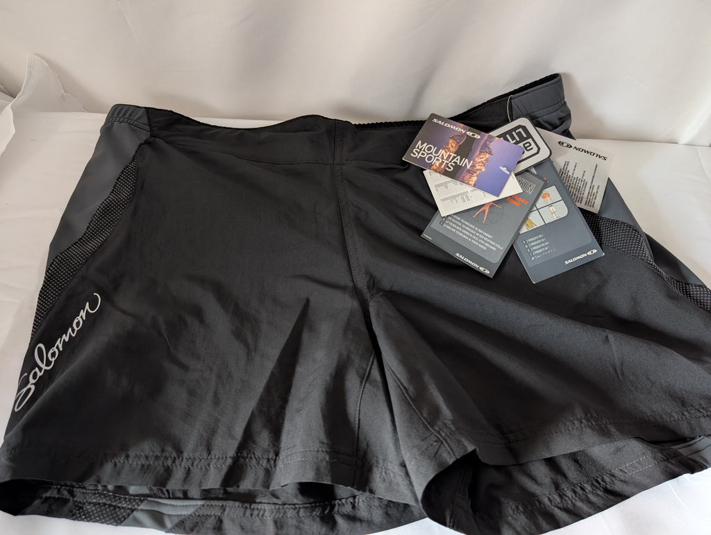 Salomon, XT II Lite Shorts, women's running shorts, size xl (CS0018)