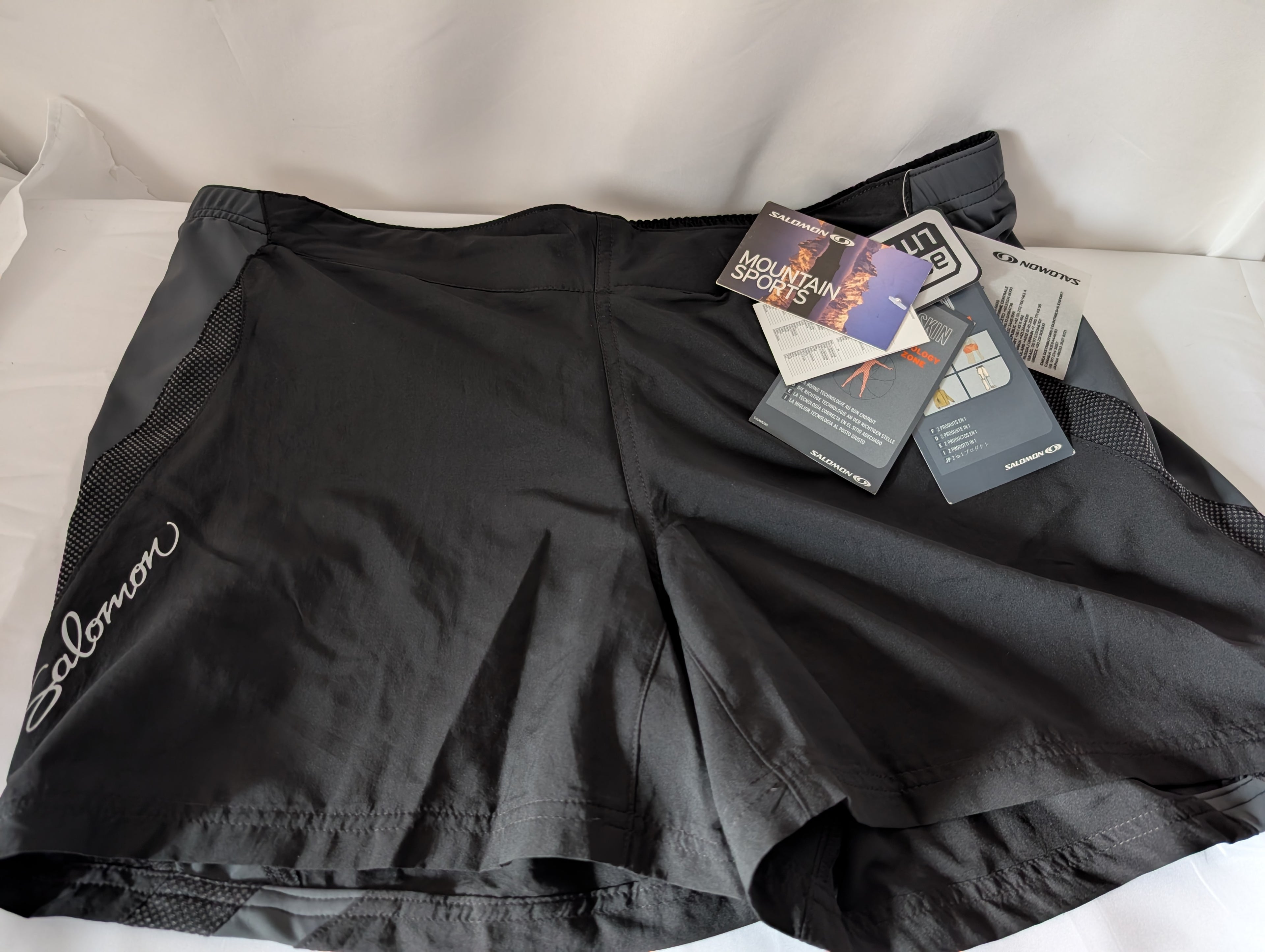 Salomon, XT II Lite Shorts, women's running shorts, size xl (CS0018)