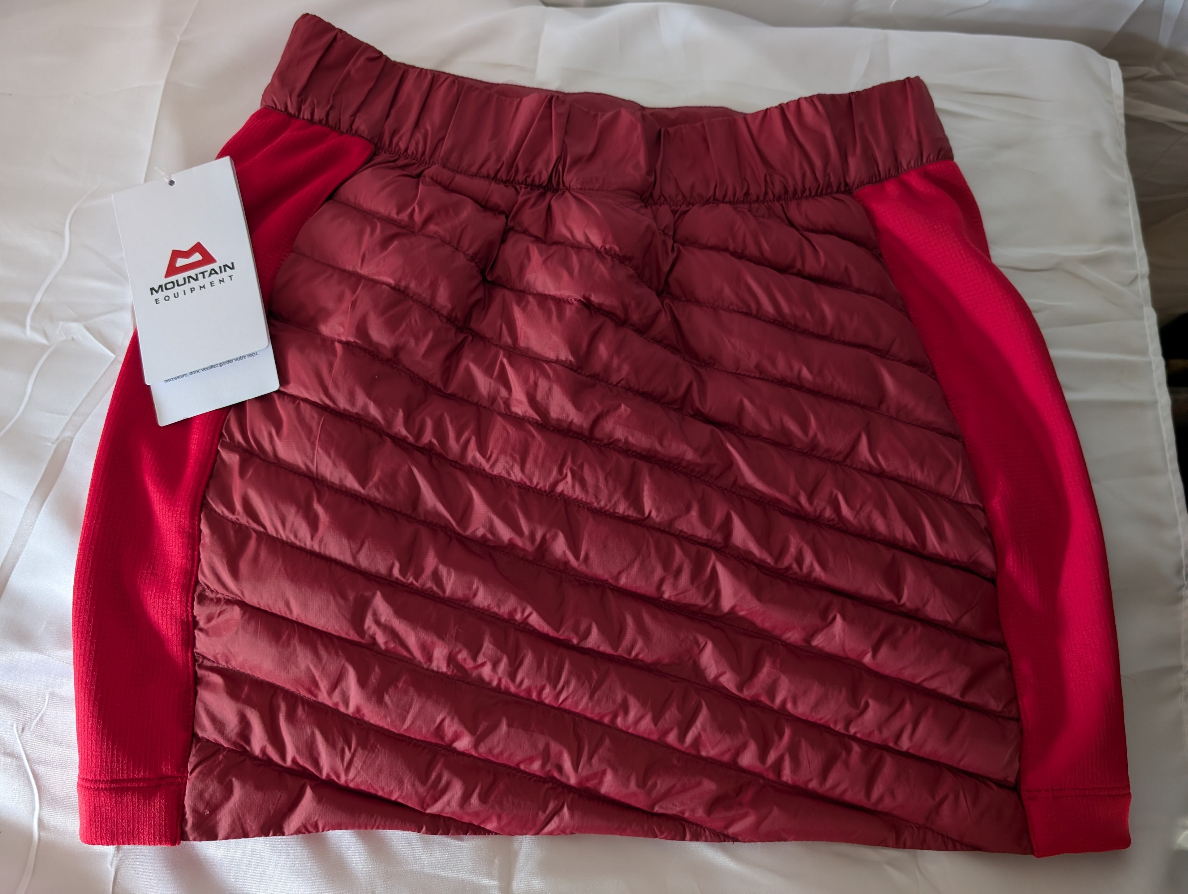 Mountain Equipment Particle Skirt, women's insulated winter activity layer, size 12 (CS0019)