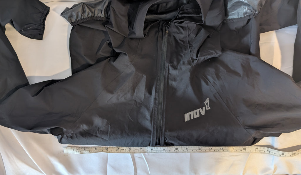 Inov-8 Stormshell FZ V2, women's waterproof trail running jacket, size 8 (CJ0047)