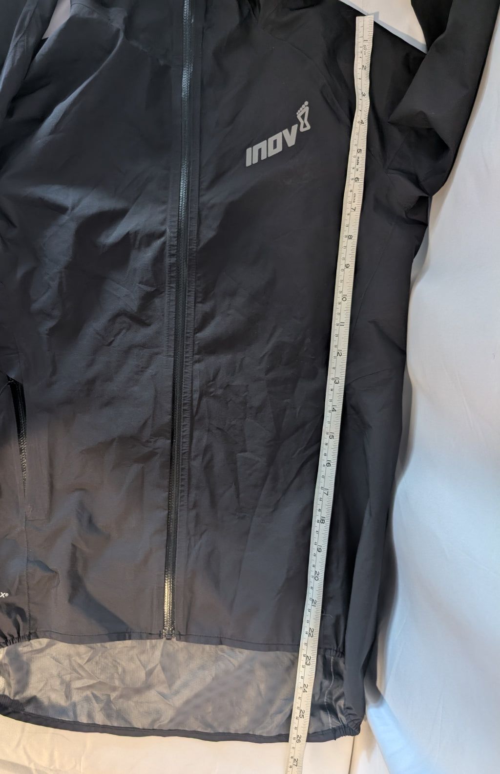 Inov-8 Stormshell FZ V2, women's waterproof trail running jacket, size 8 (CJ0047)
