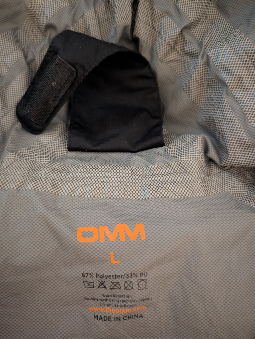 OMM, Kameleika race smock II, Men's waterproof pull-over jacket, size L (CJ0049)
