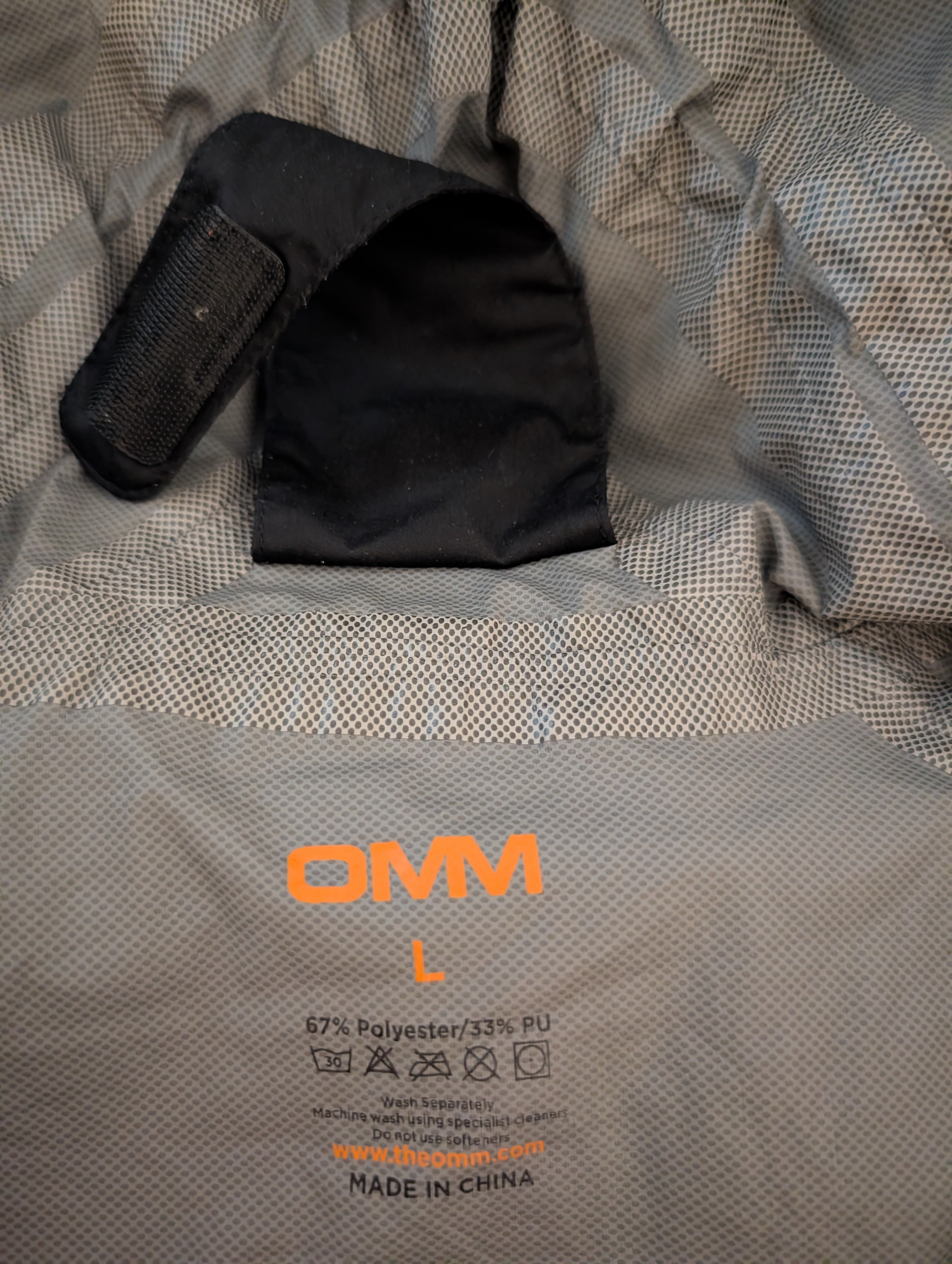 OMM, Kameleika race smock II, Men's waterproof pull-over jacket, size L (CJ0049)