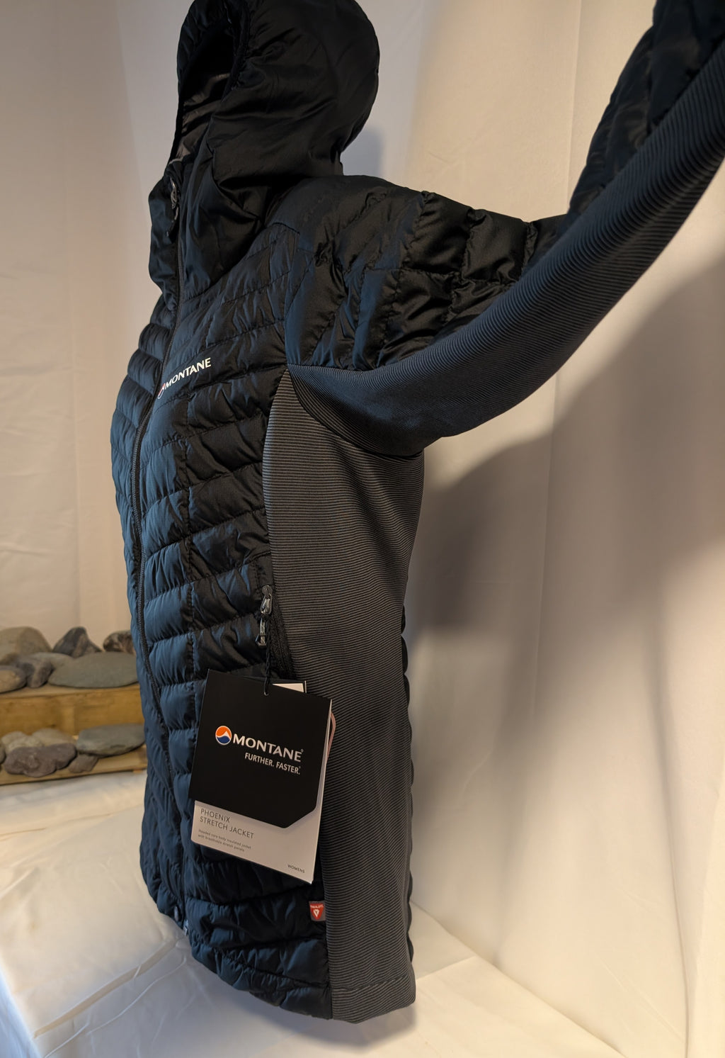 Montane, Phoenix stretch, Women's insulated hiking Jacket, size 12 (CJ0050)