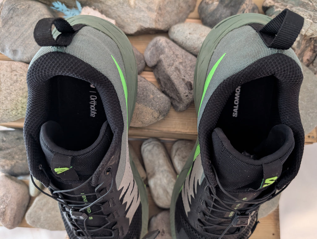 Title	Salomon, Sense Ride 5, Men’s trail running shoes, Size 10 (F0126)