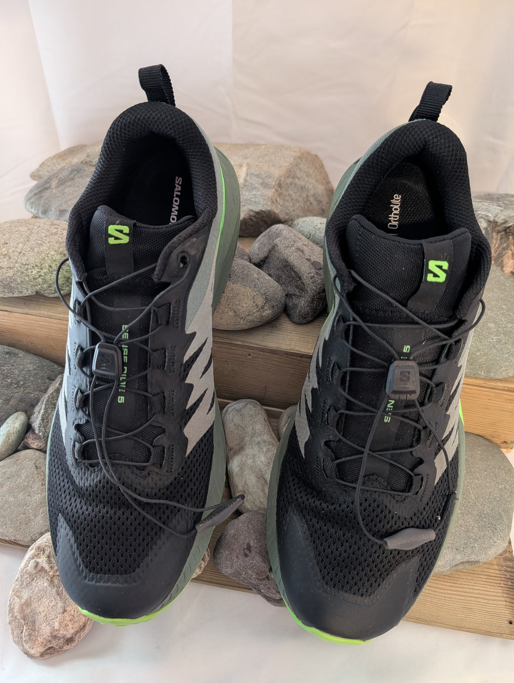 Title	Salomon, Sense Ride 5, Men’s trail running shoes, Size 10 (F0126)