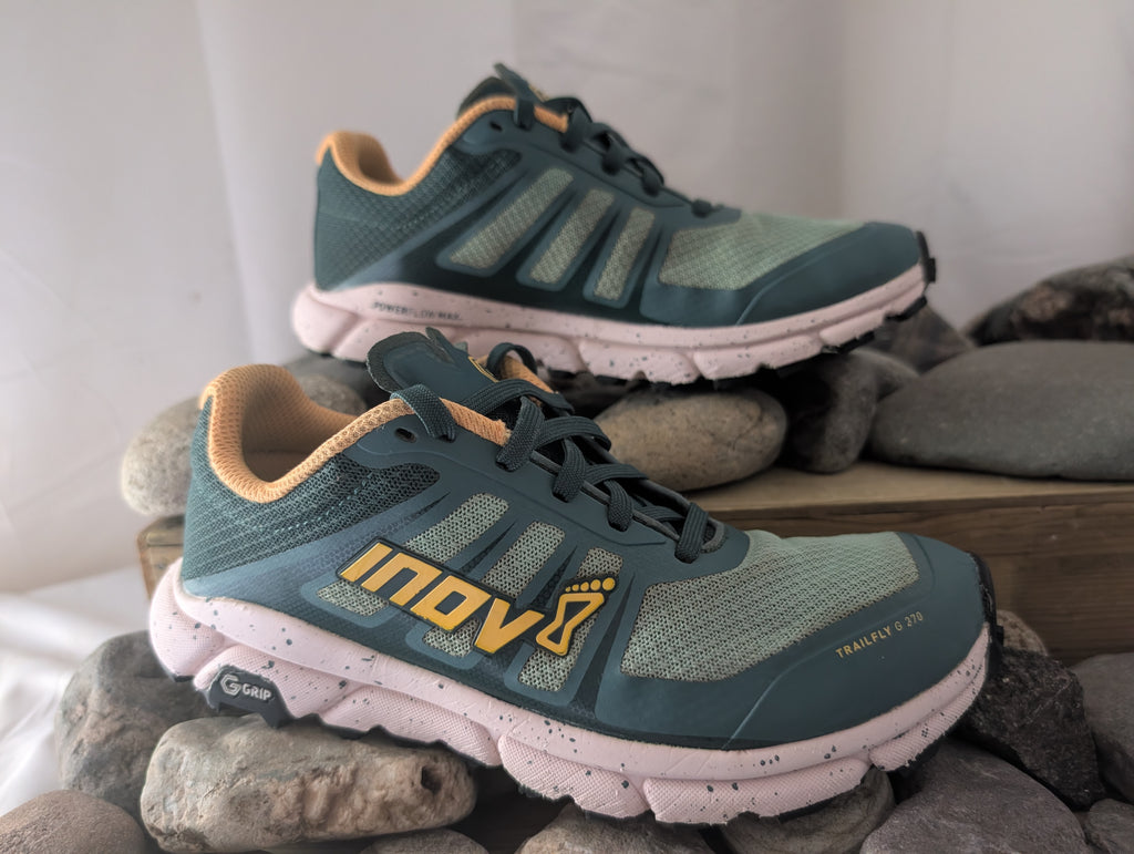 Inov-8, TrailFly G270 v2, Women's zero drop trail running shoes, size 4.5 (F0132)
