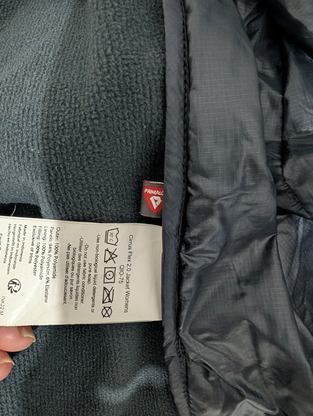 Rab, Cirrus Flex 2.0, Women's hybrid hiking jacket, size 10 (CJ0069)