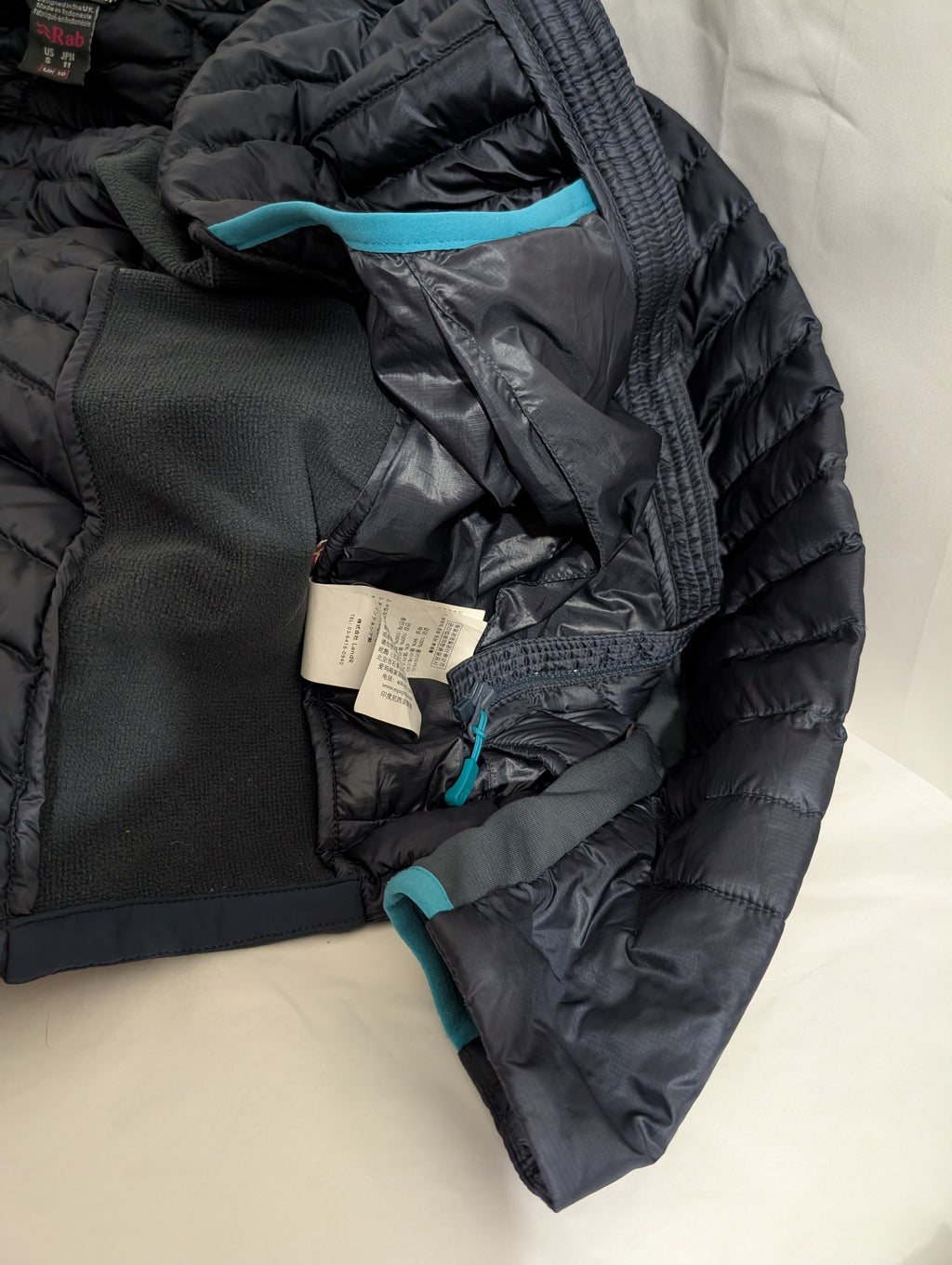 Rab, Cirrus Flex 2.0, Women's hybrid hiking jacket, size 10 (CJ0069)